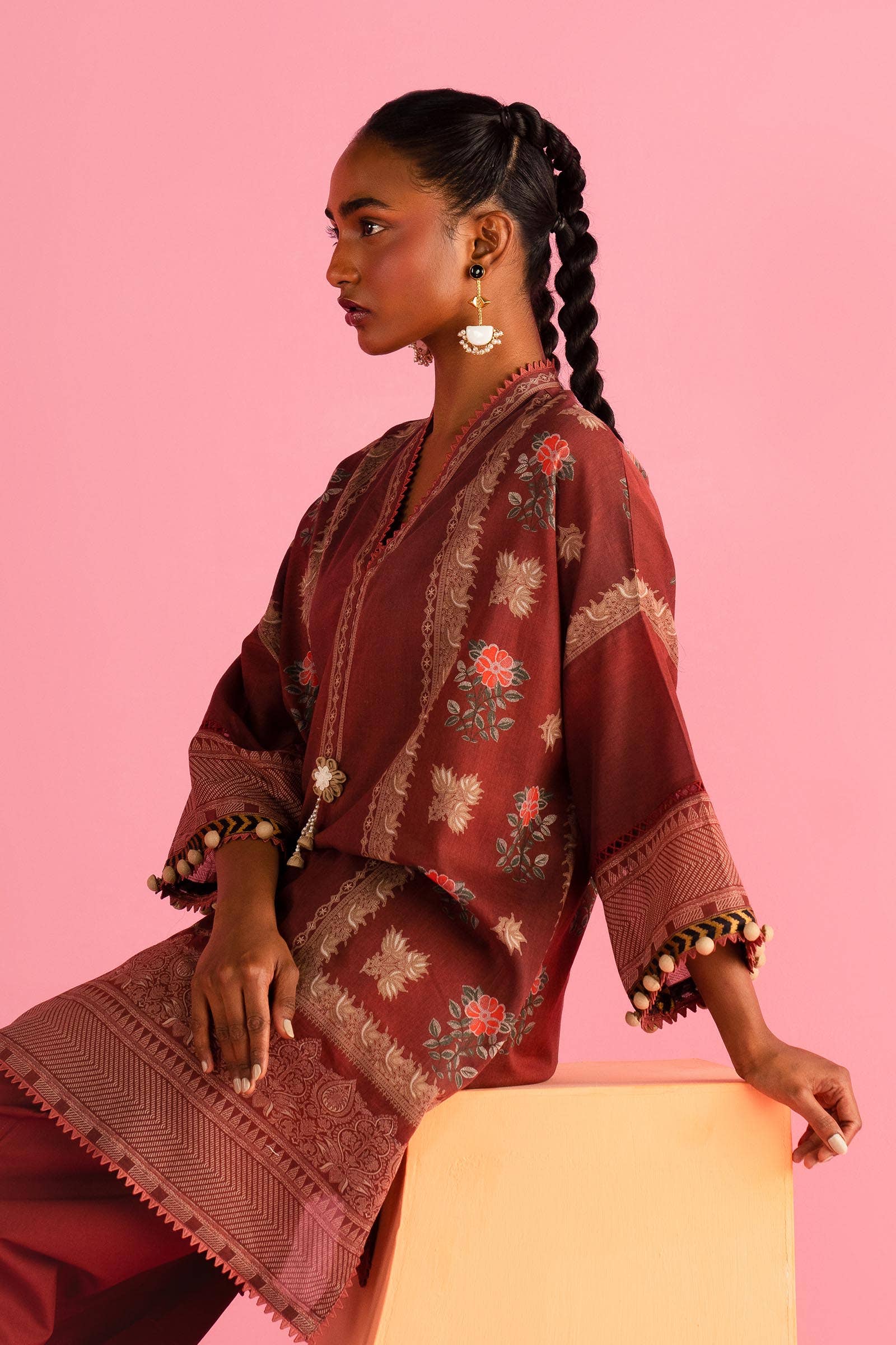 Sana Safinaz | Mahay Summer Lawn 24 | S-22 - Rang-e-Khaas
