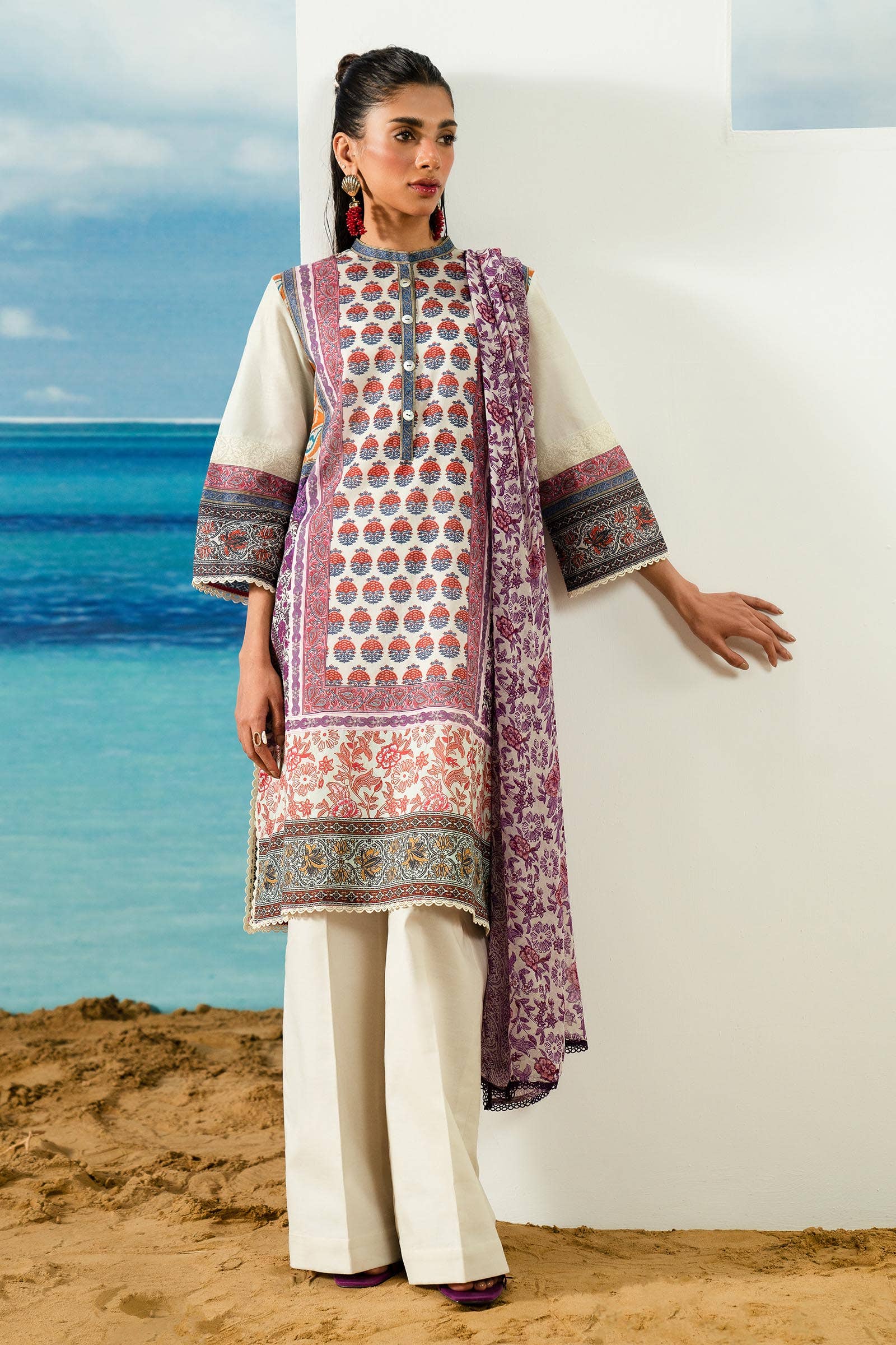 Sana Safinaz | Mahay Summer Lawn 24 | S-20 - Rang-e-Khaas