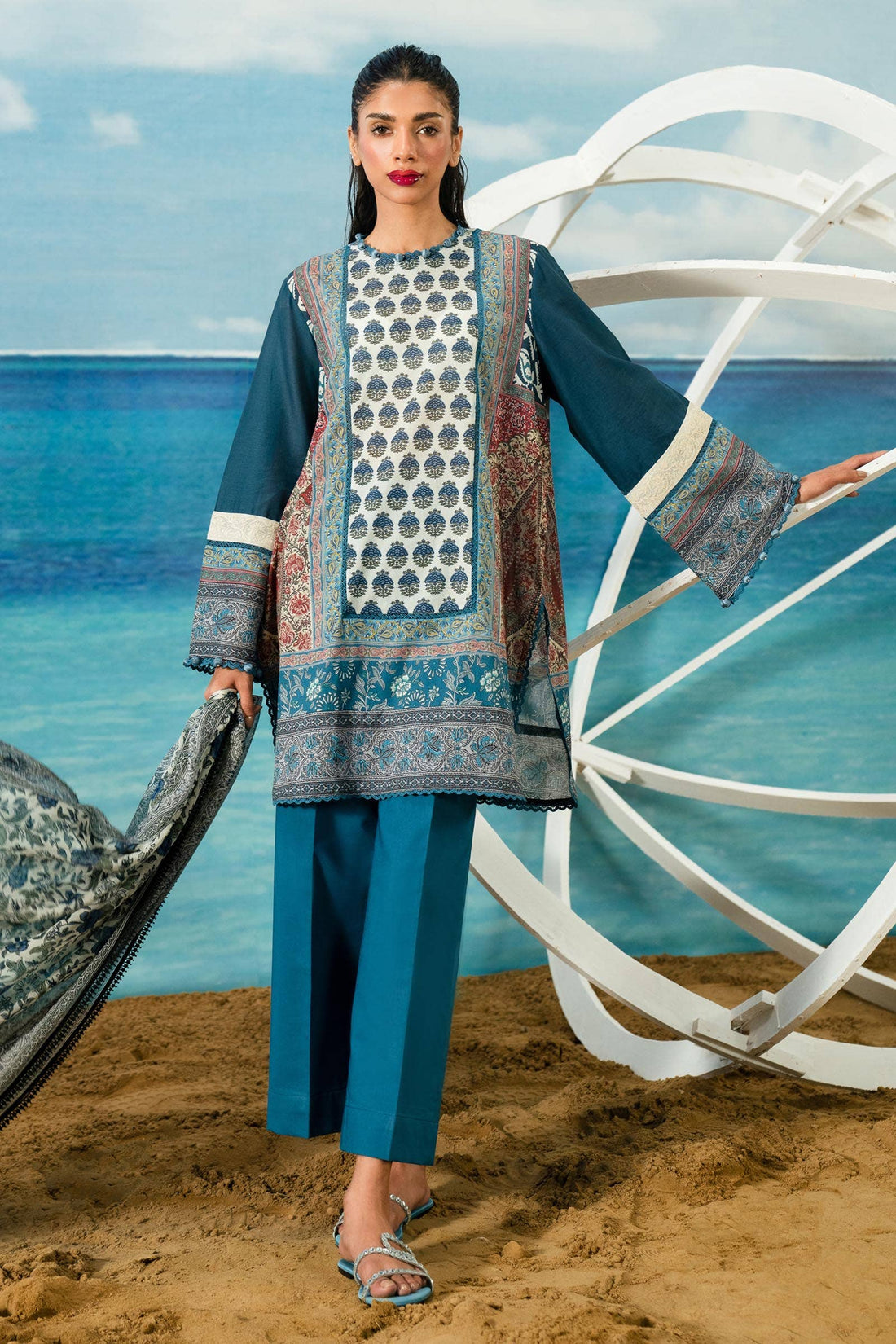 Sana Safinaz | Mahay Summer Lawn 24 | S-19 - Rang-e-Khaas