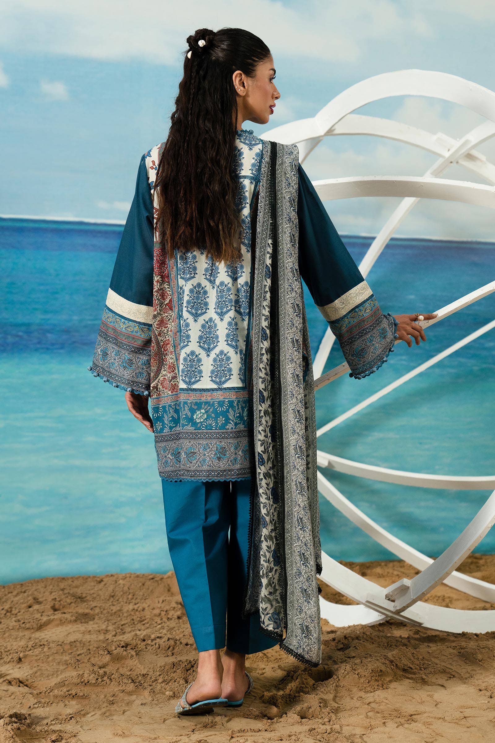 Sana Safinaz | Mahay Summer Lawn 24 | S-19 - Rang-e-Khaas