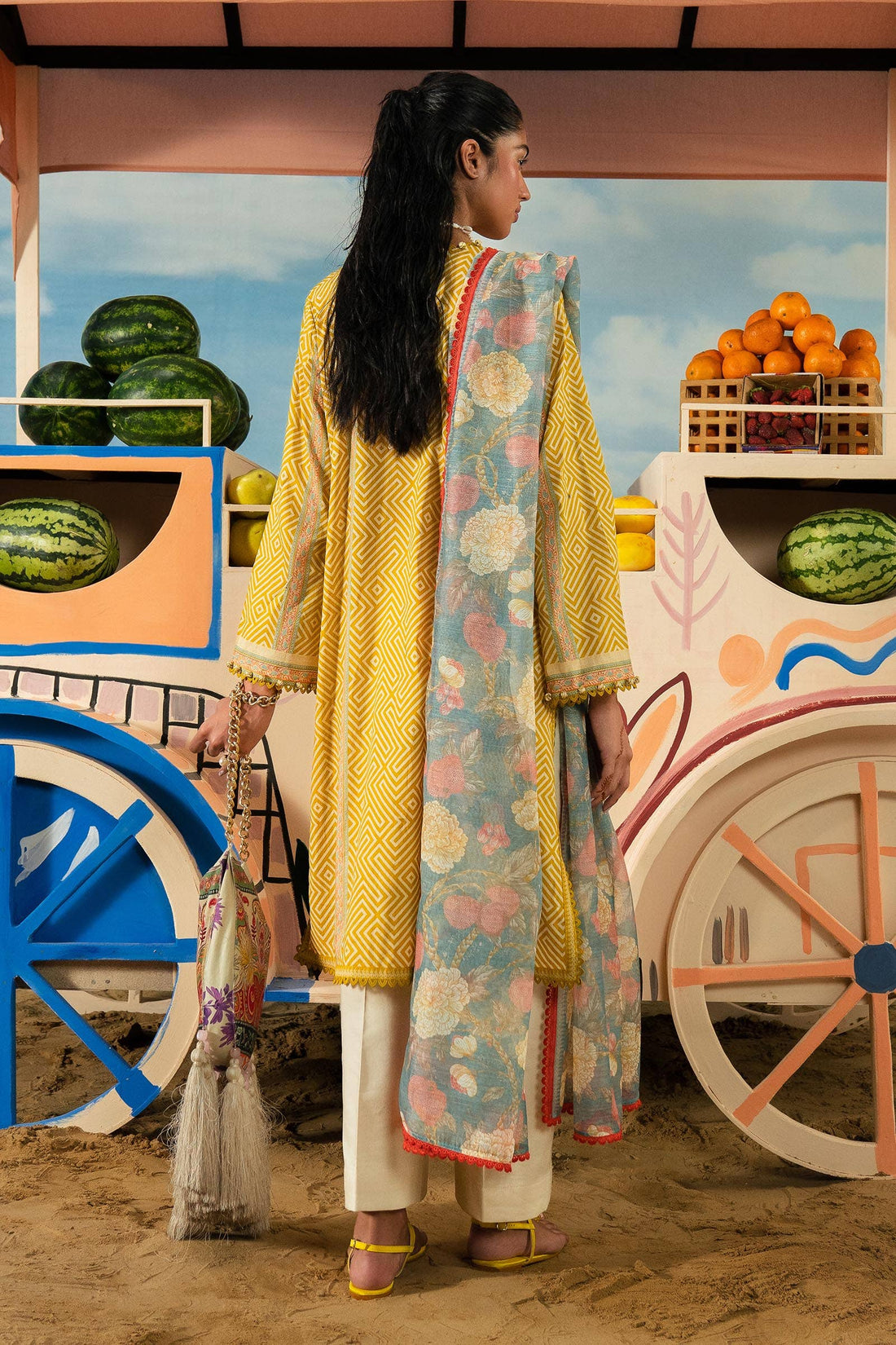 Sana Safinaz | Mahay Summer Lawn 24 | S-18 - Rang-e-Khaas
