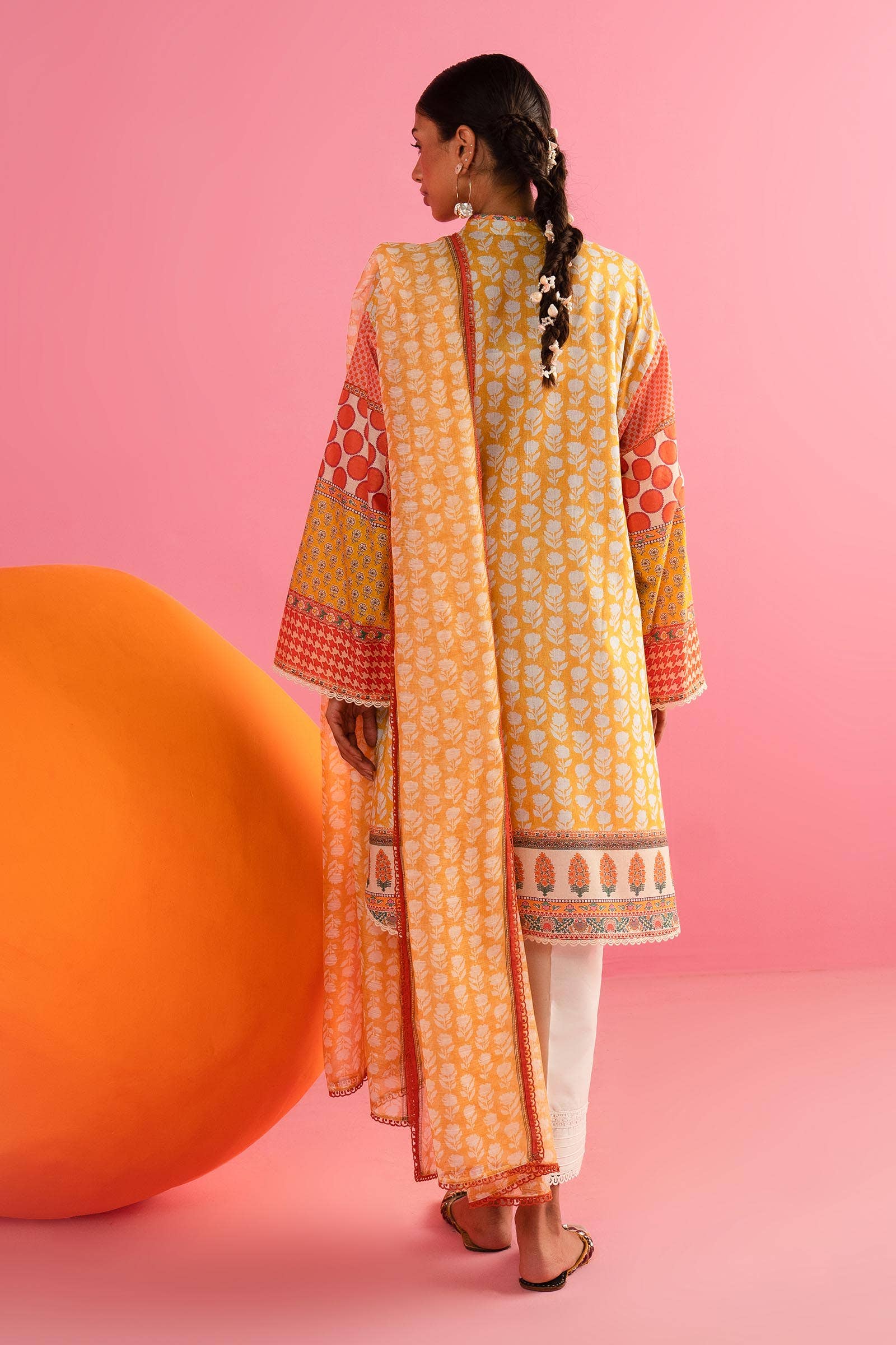 Sana Safinaz | Mahay Summer Lawn 24 | S-14 - Rang-e-Khaas