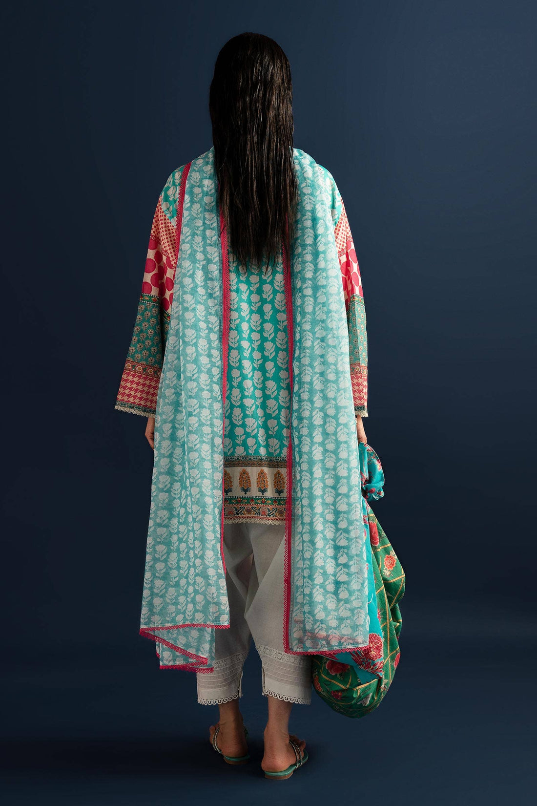 Sana Safinaz | Mahay Summer Lawn 24 | S-13 - Rang-e-Khaas