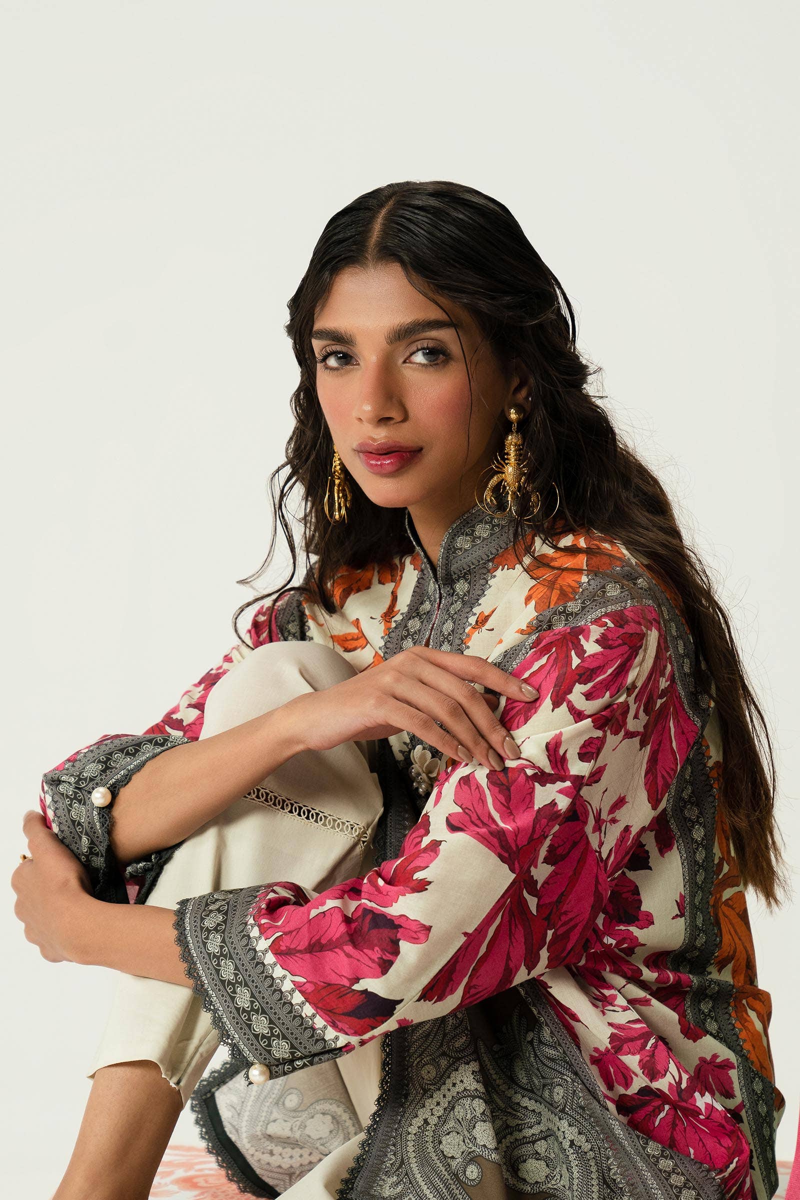 Sana Safinaz | Mahay Summer Lawn 24 | S-10 - Rang-e-Khaas