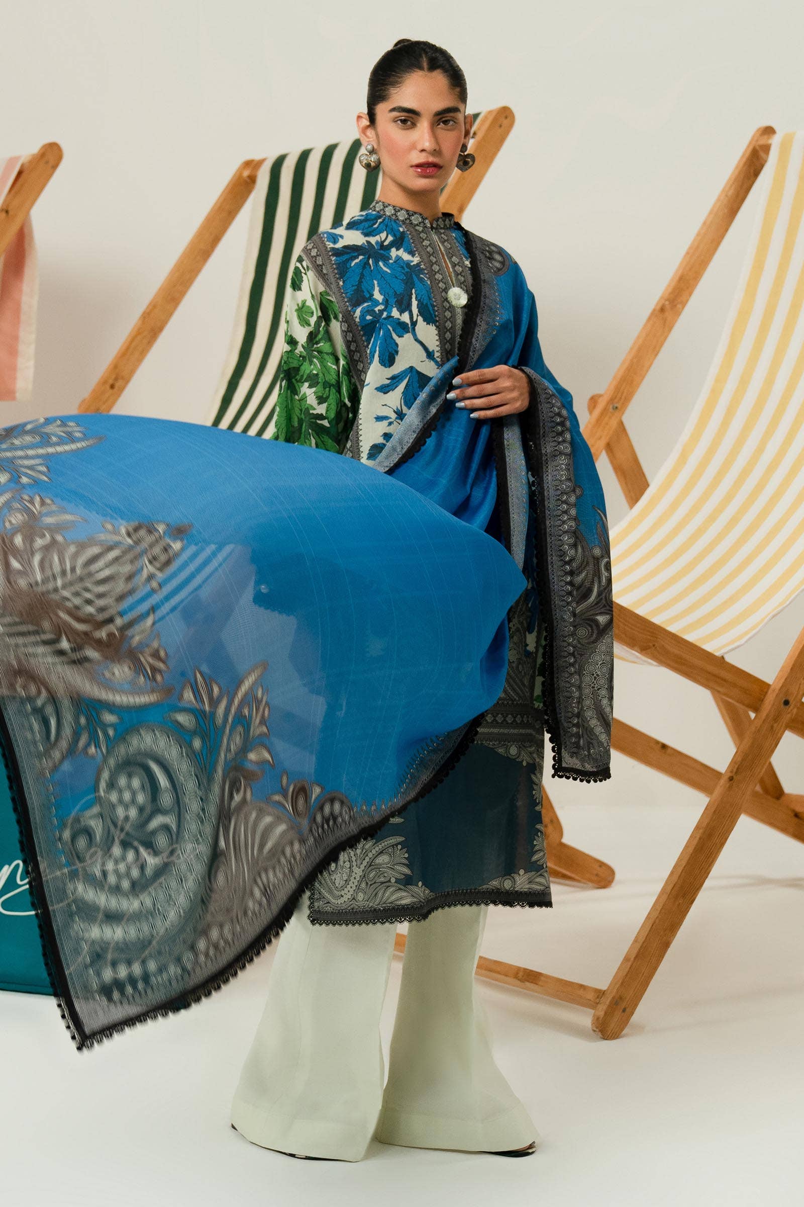 Sana Safinaz | Mahay Summer Lawn 24 | S-09 - Rang-e-Khaas