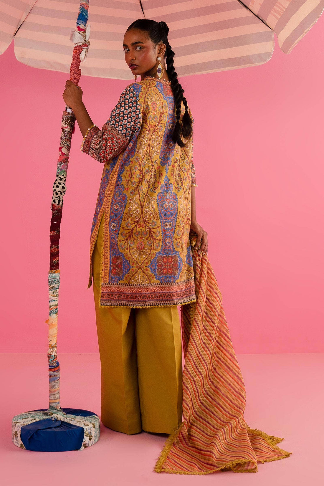 Sana Safinaz | Mahay Summer Lawn 24 | S-07 - Rang-e-Khaas