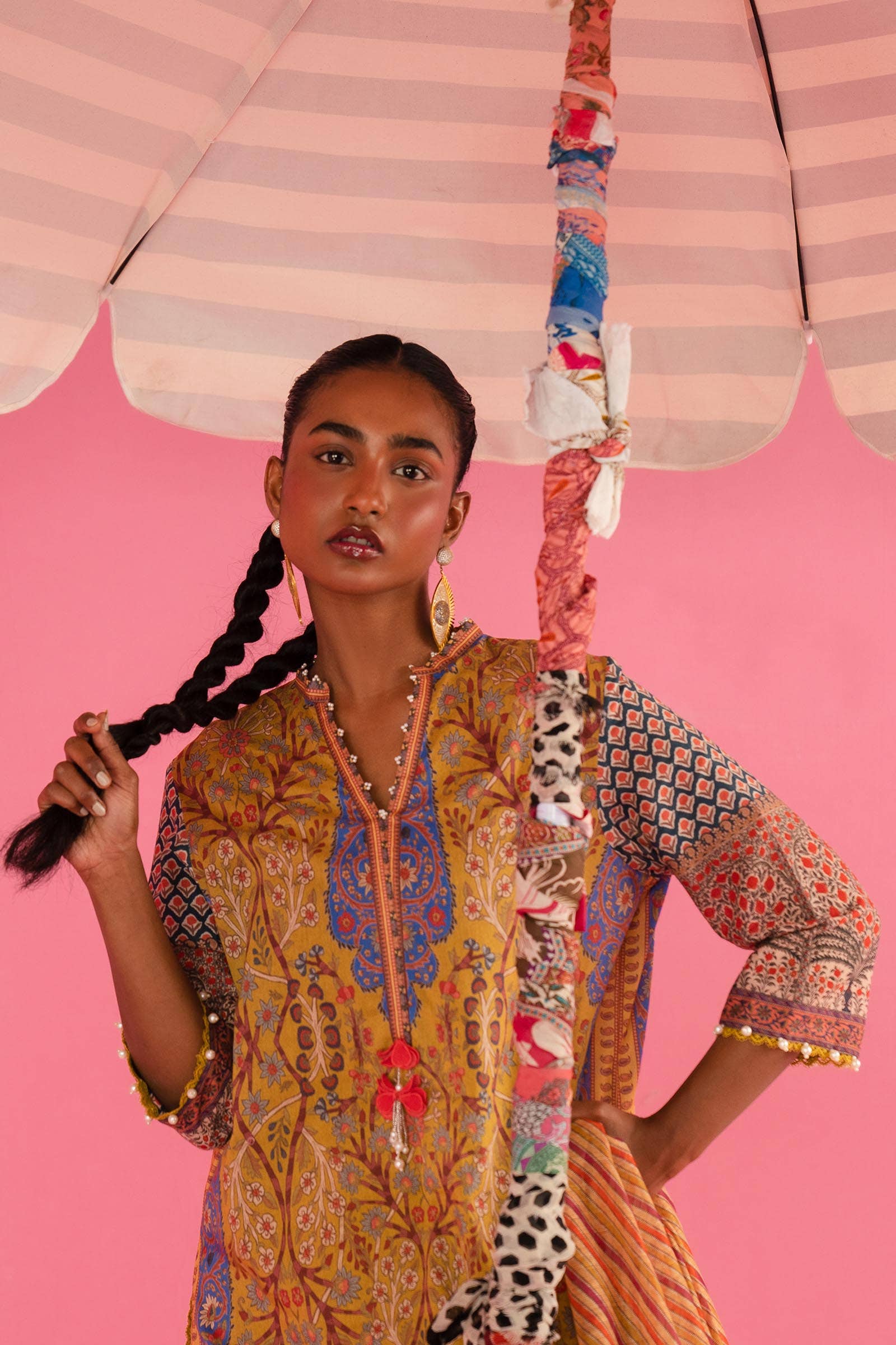 Sana Safinaz | Mahay Summer Lawn 24 | S-07 - Rang-e-Khaas