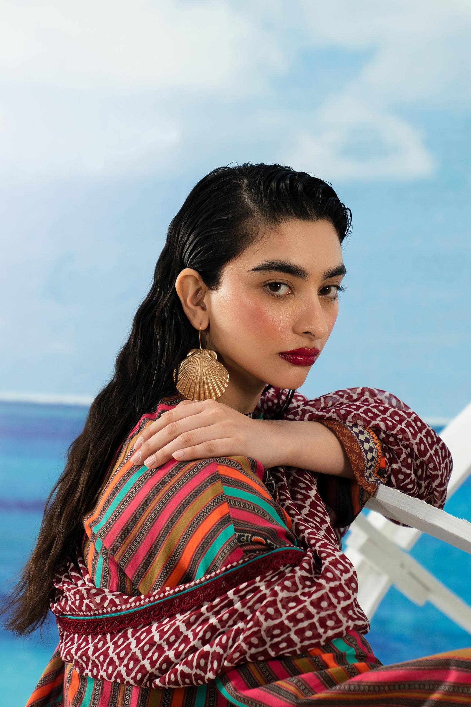 Sana Safinaz | Mahay Summer Lawn 24 | S-06 - Rang-e-Khaas