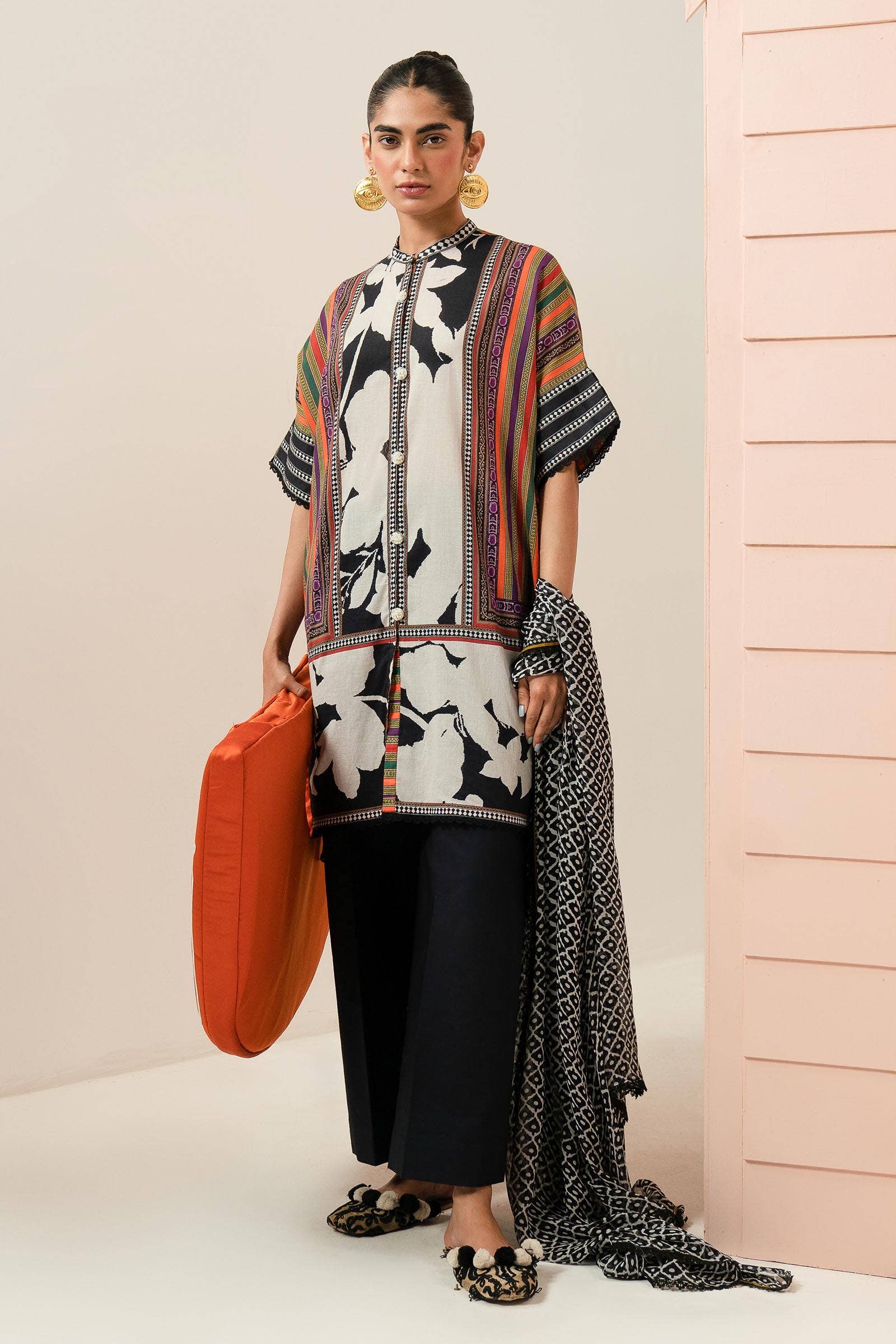 Sana Safinaz | Mahay Summer Lawn 24 | S-05 - Rang-e-Khaas