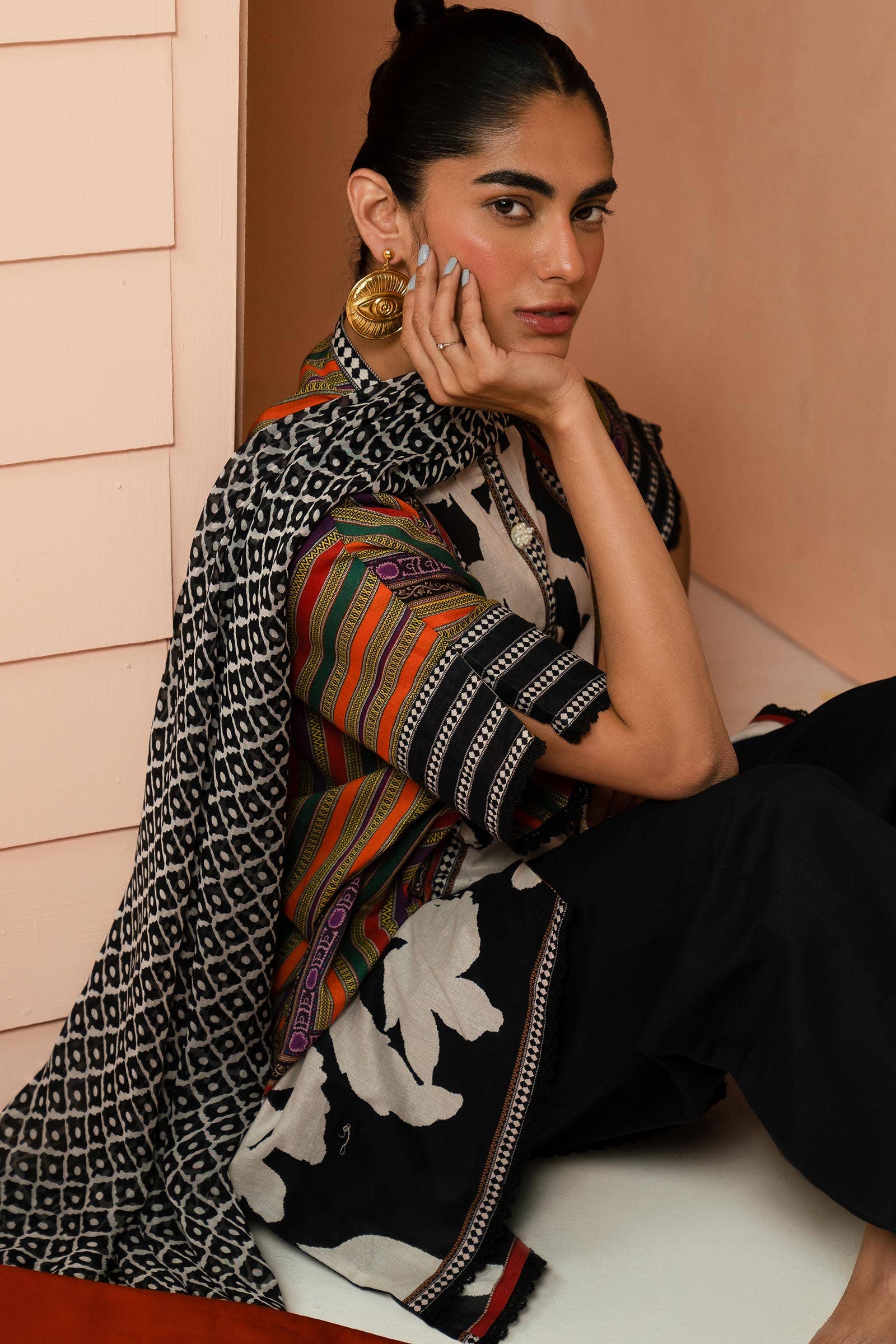 Sana Safinaz | Mahay Summer Lawn 24 | S-05 - Rang-e-Khaas
