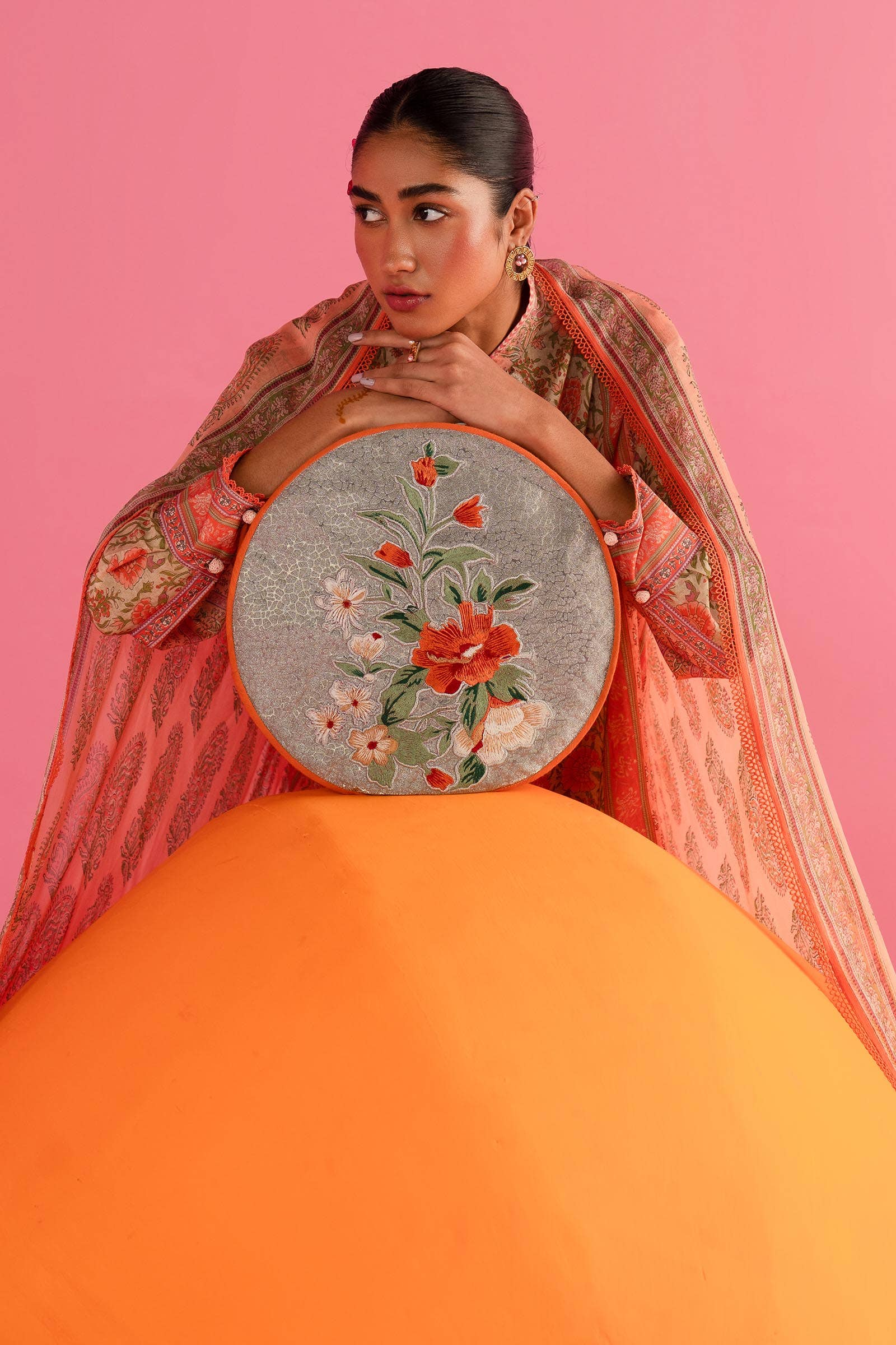 Sana Safinaz | Mahay Summer Lawn 24 | S-04 - Rang-e-Khaas