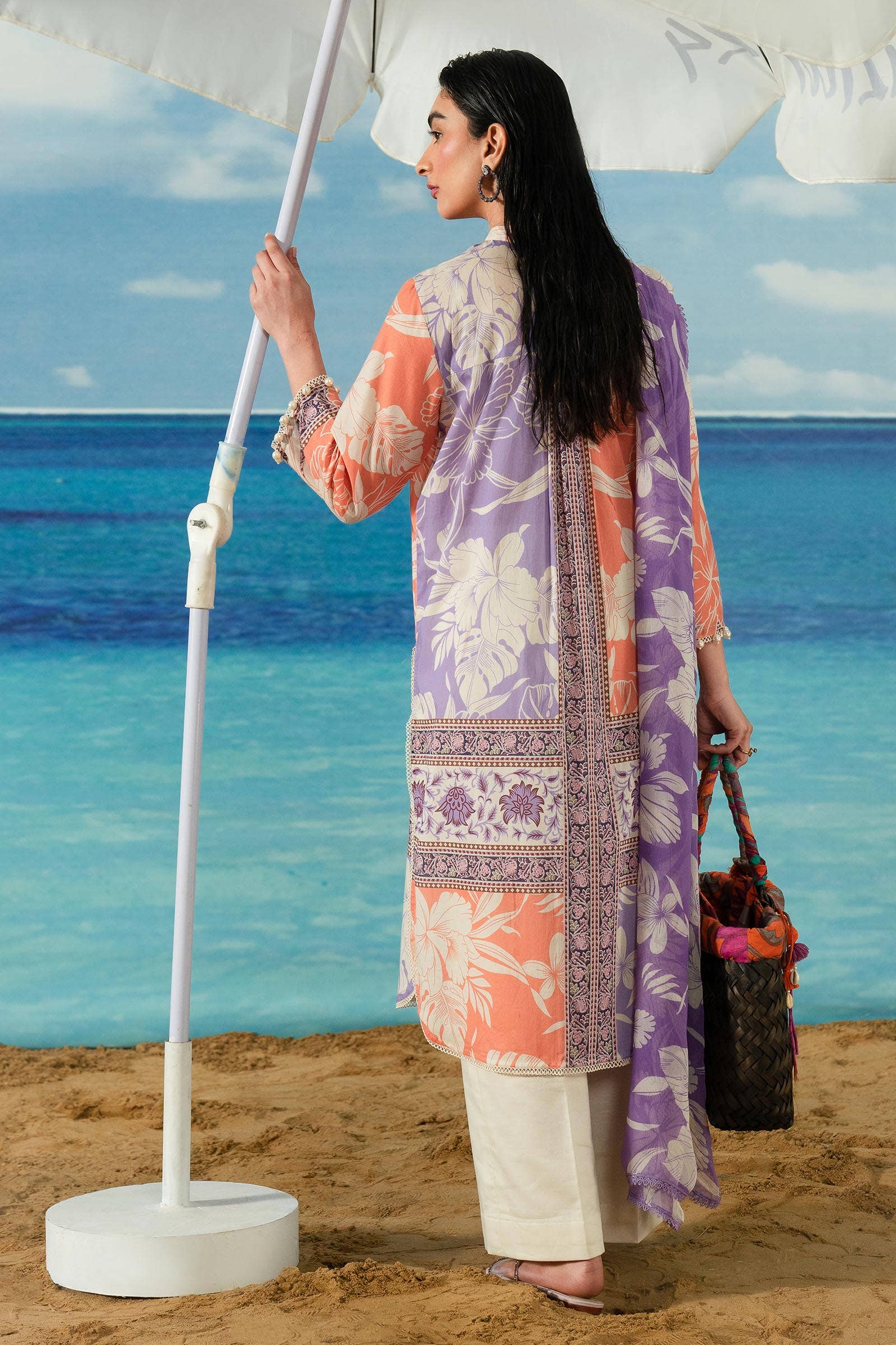 Sana Safinaz | Mahay Summer Lawn 24 | S-01 - Rang-e-Khaas