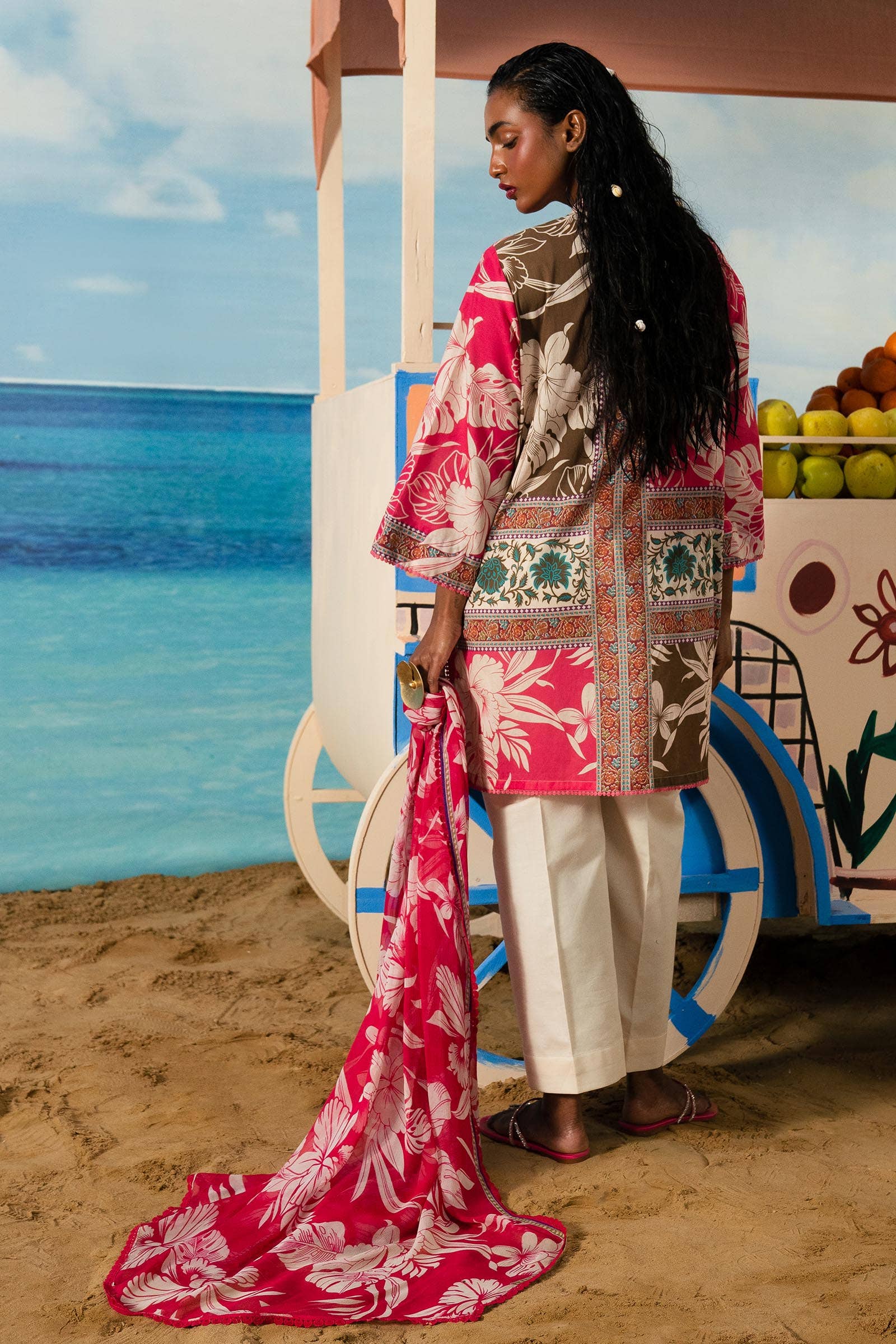 Sana Safinaz | Mahay Summer Lawn 24 | S-01 - Rang-e-Khaas