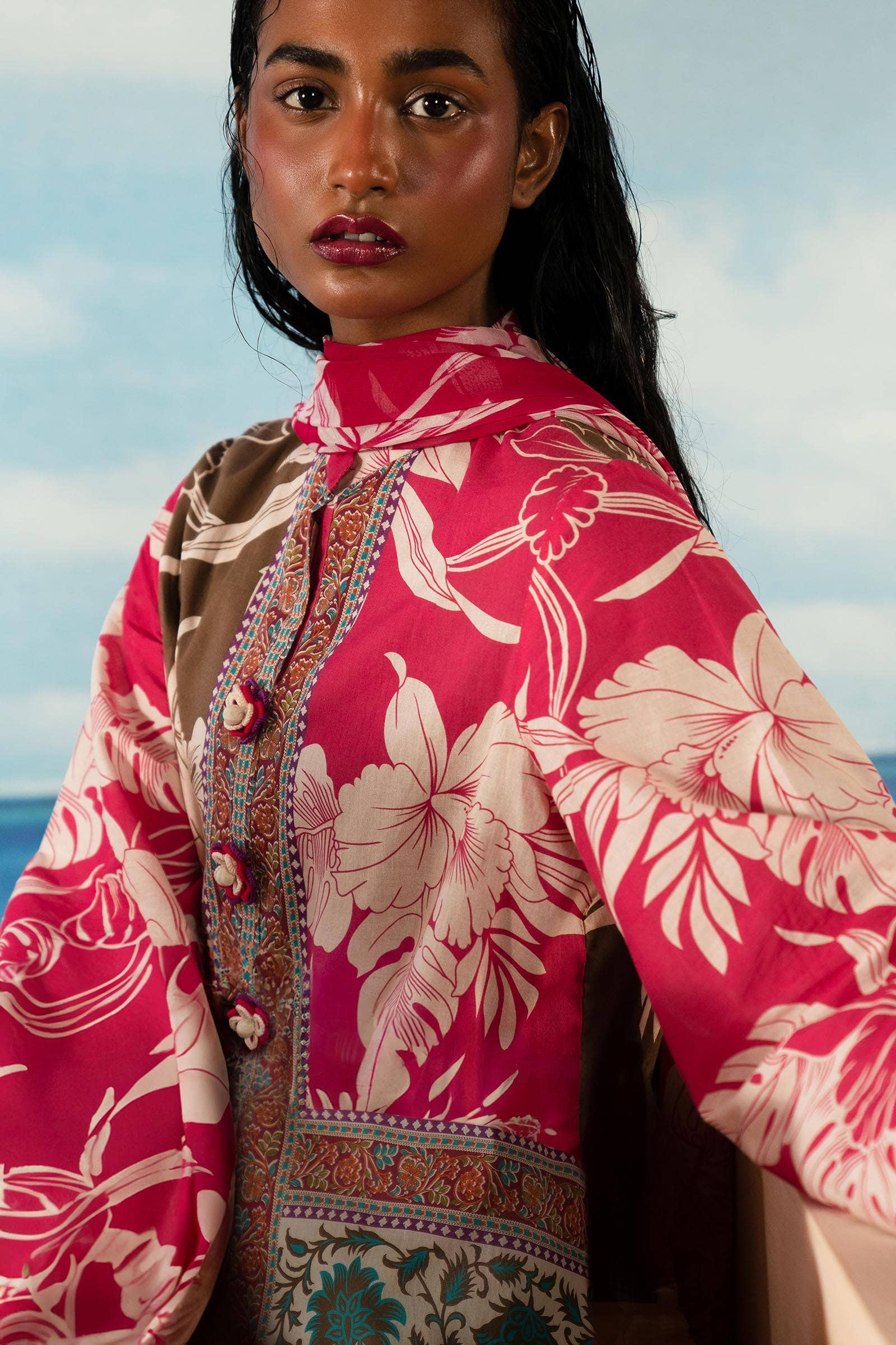 Sana Safinaz | Mahay Summer Lawn 24 | S-01 - Rang-e-Khaas