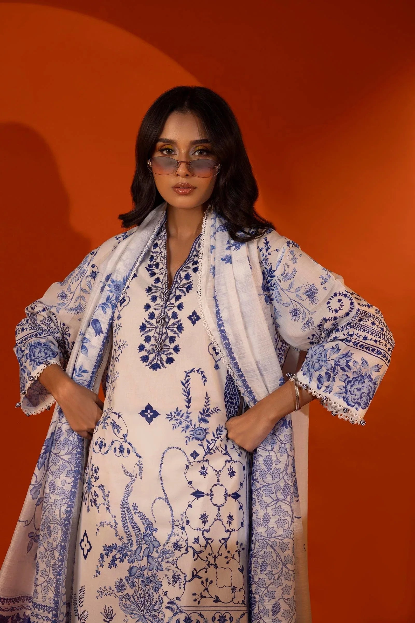 Sana Safinaz | Mahay Spring 25 | A-15 - Rang-e-Khaas