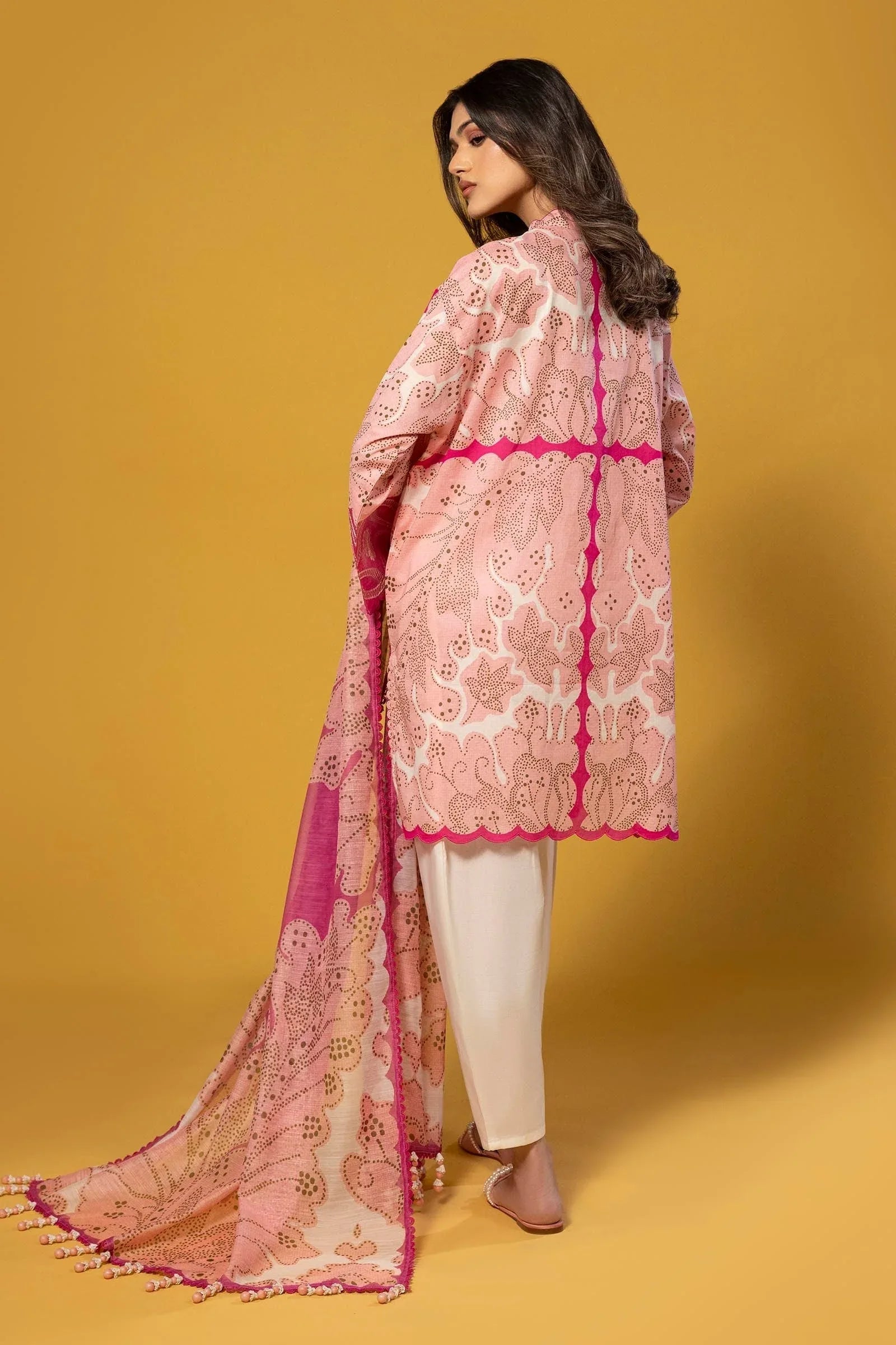 Sana Safinaz | Mahay Spring 25 | A-14 - Rang-e-Khaas