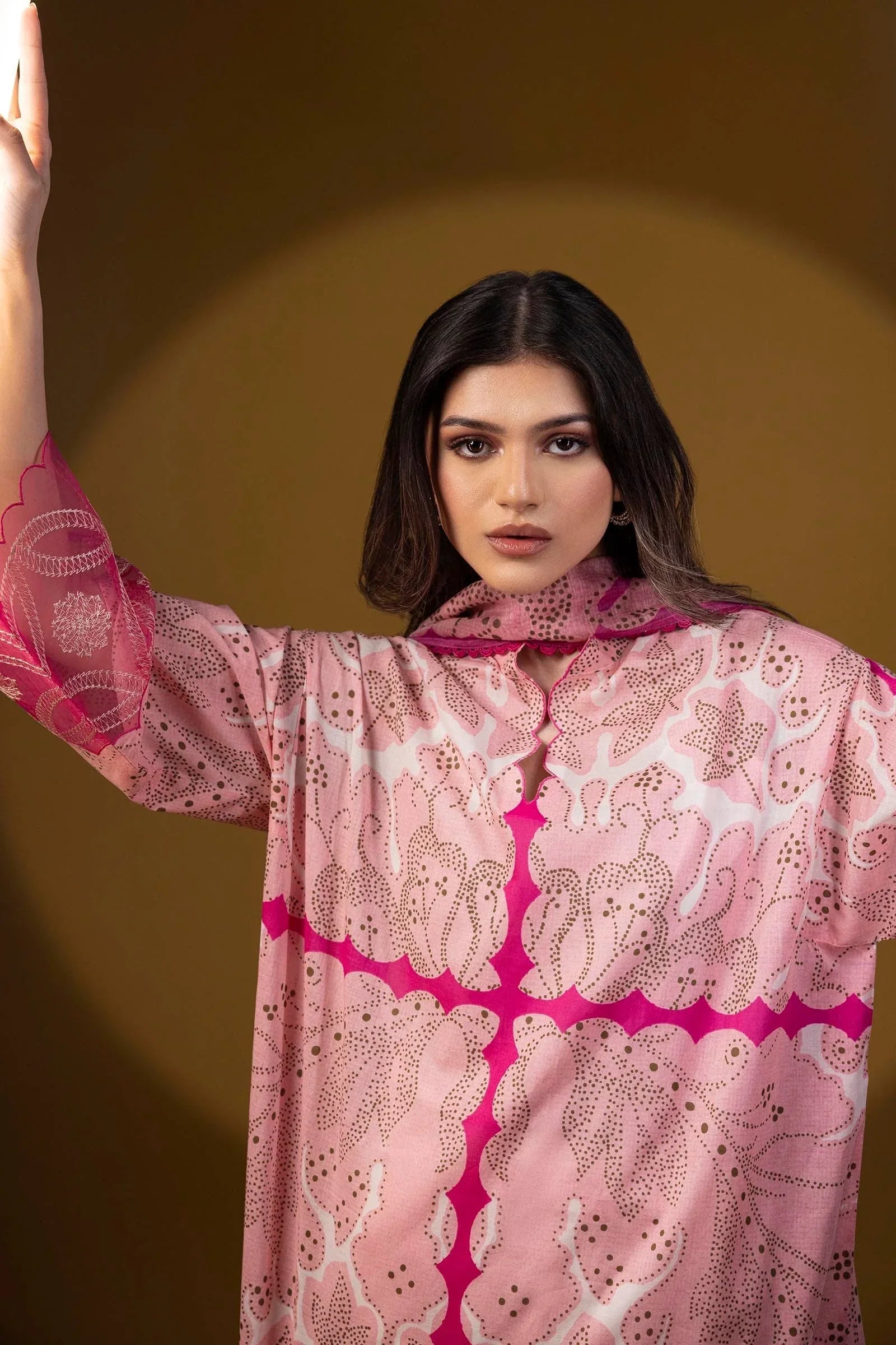 Sana Safinaz | Mahay Spring 25 | A-14 - Rang-e-Khaas