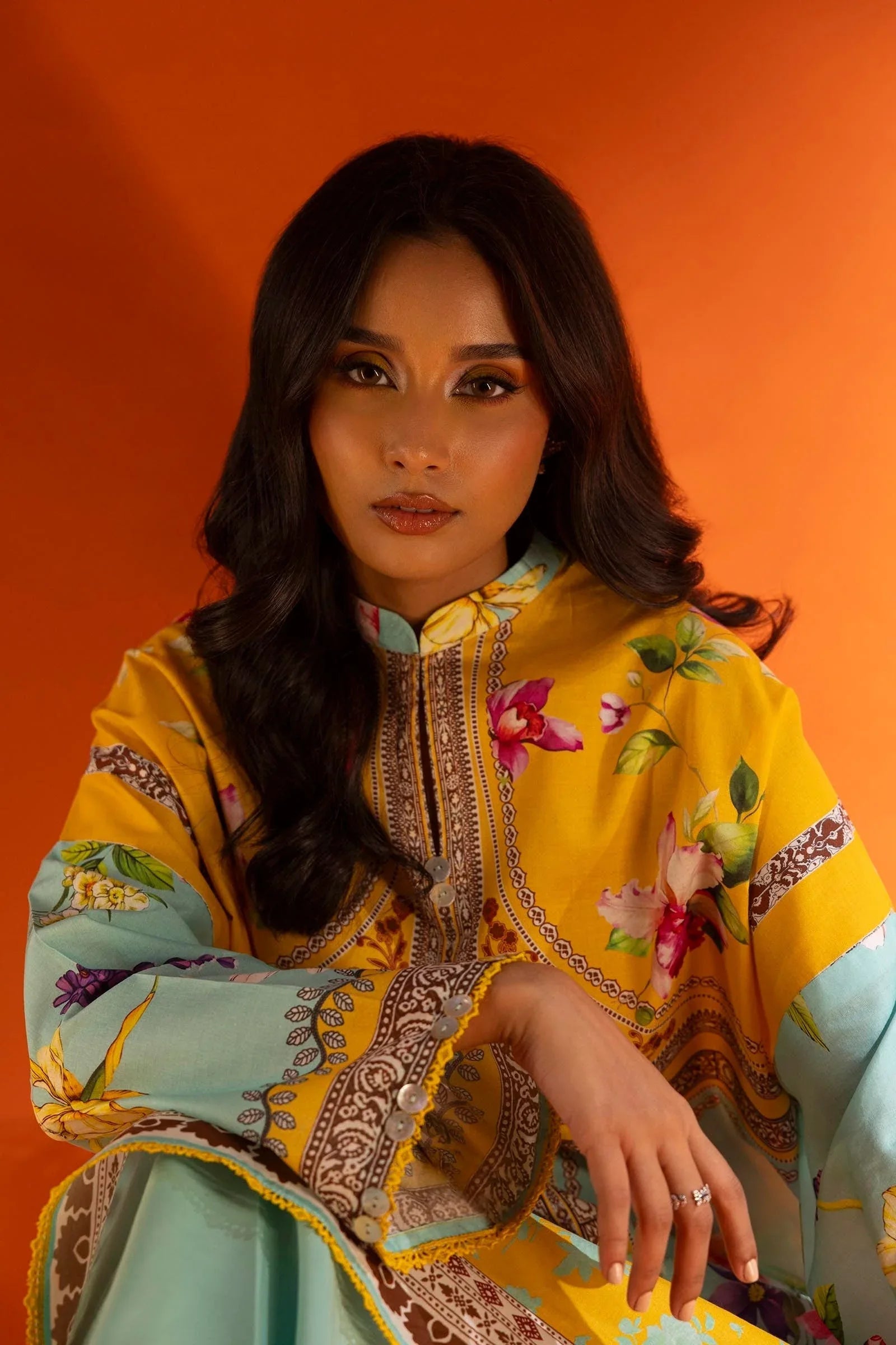 Sana Safinaz | Mahay Spring 25 | A-12 - Rang-e-Khaas