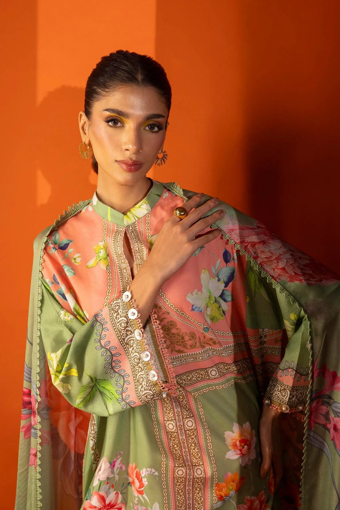 Sana Safinaz | Mahay Spring 25 | A-11 - Rang-e-Khaas