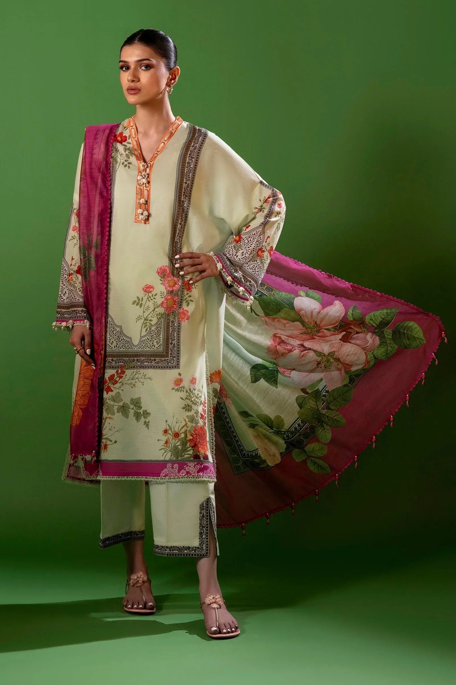 Sana Safinaz | Mahay Spring 25 | A-09 - Rang-e-Khaas