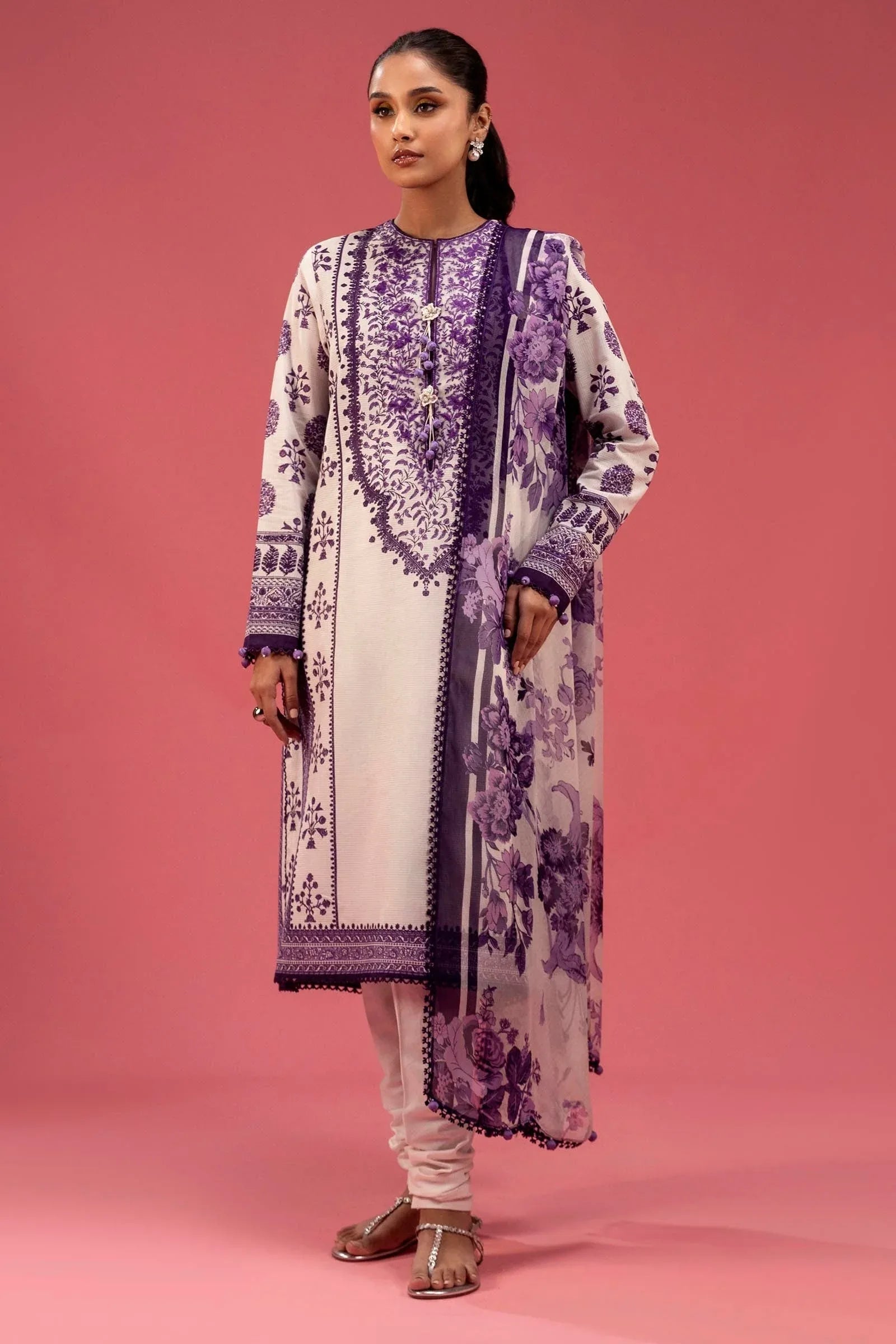 Sana Safinaz | Mahay Spring 25 | A-07 - Rang-e-Khaas