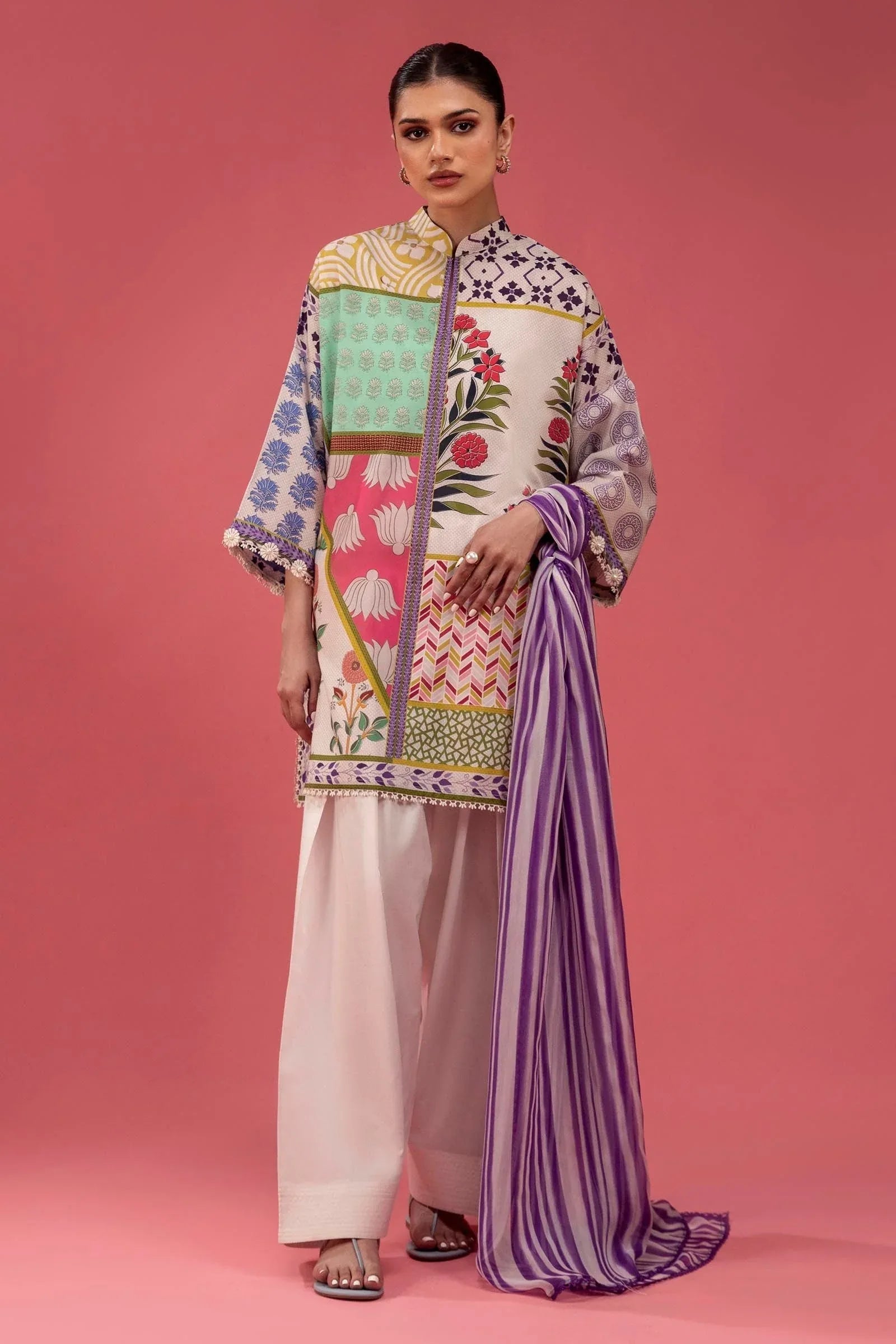 Sana Safinaz | Mahay Spring 25 | A-05 - Rang-e-Khaas