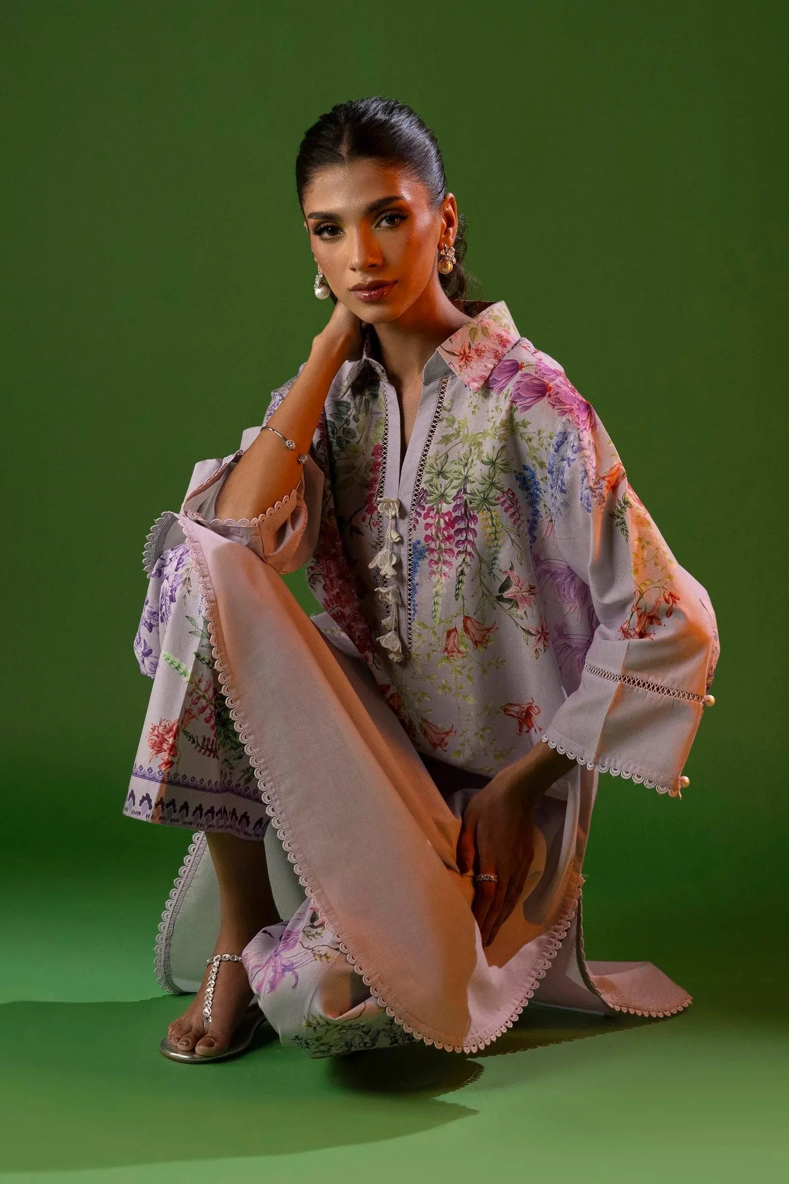 Sana Safinaz | Mahay Spring 25 | A-03 - Rang-e-Khaas