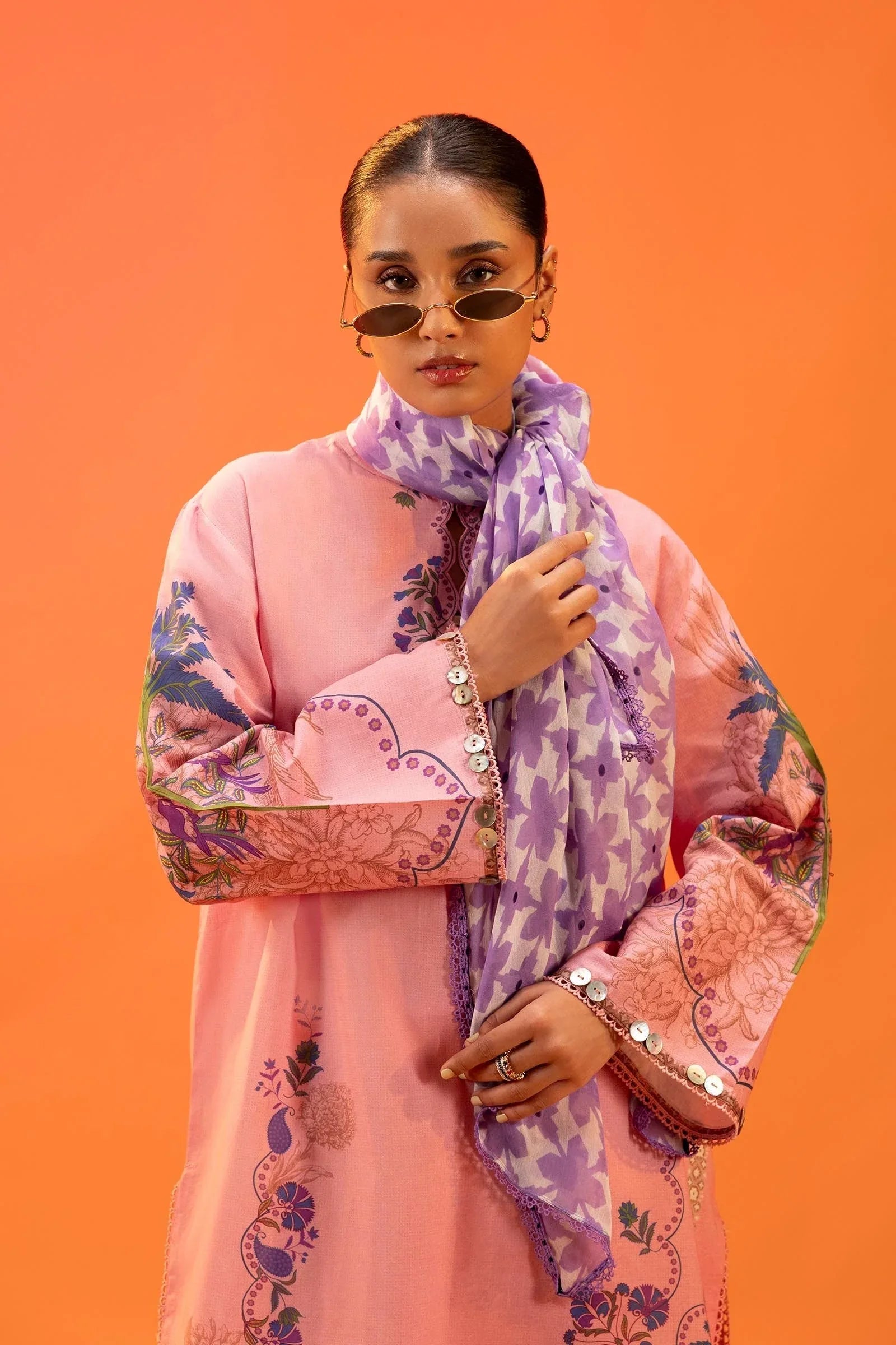 Sana Safinaz | Mahay Summer 25 | 001B - Rang-e-Khaas