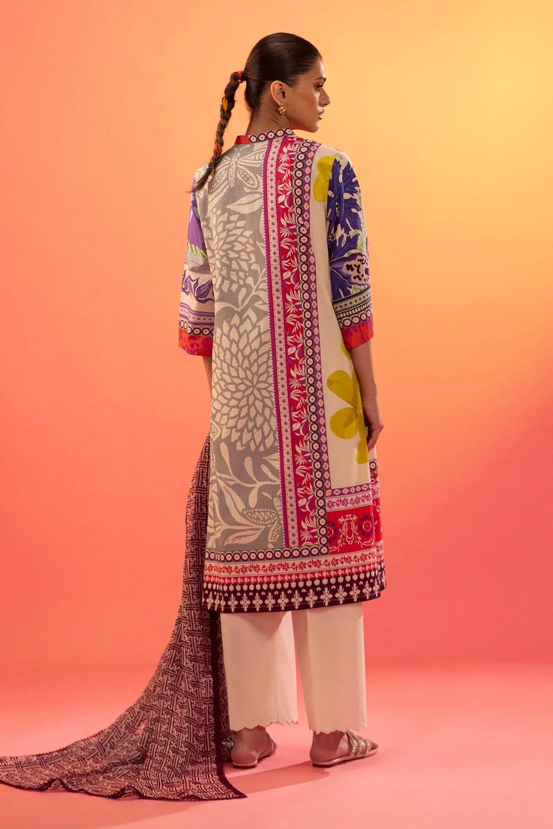 Sana Safinaz | Mahay Summer 25 | 002B - Rang-e-Khaas