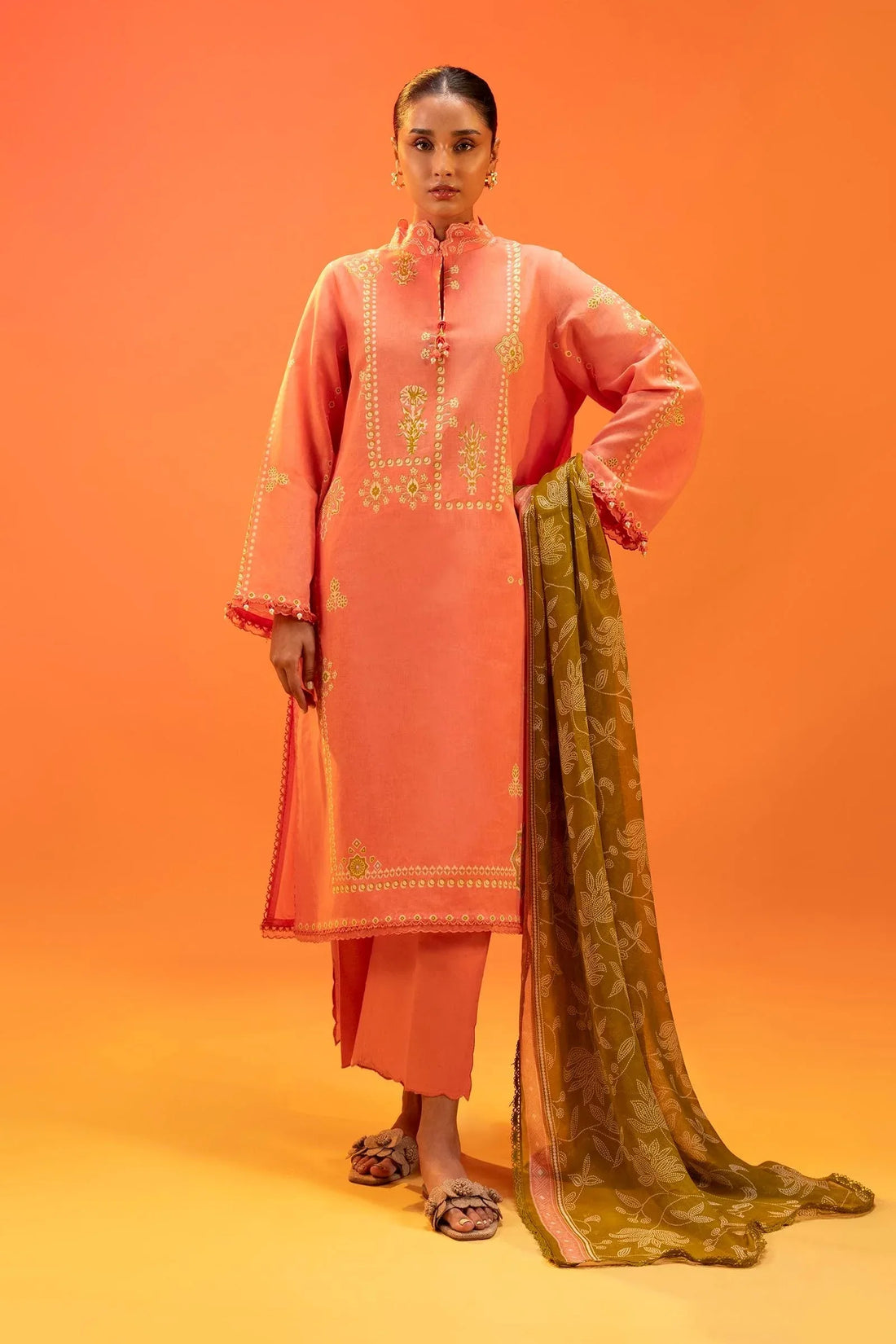 Sana Safinaz | Mahay Summer 25 | 003A - Rang-e-Khaas