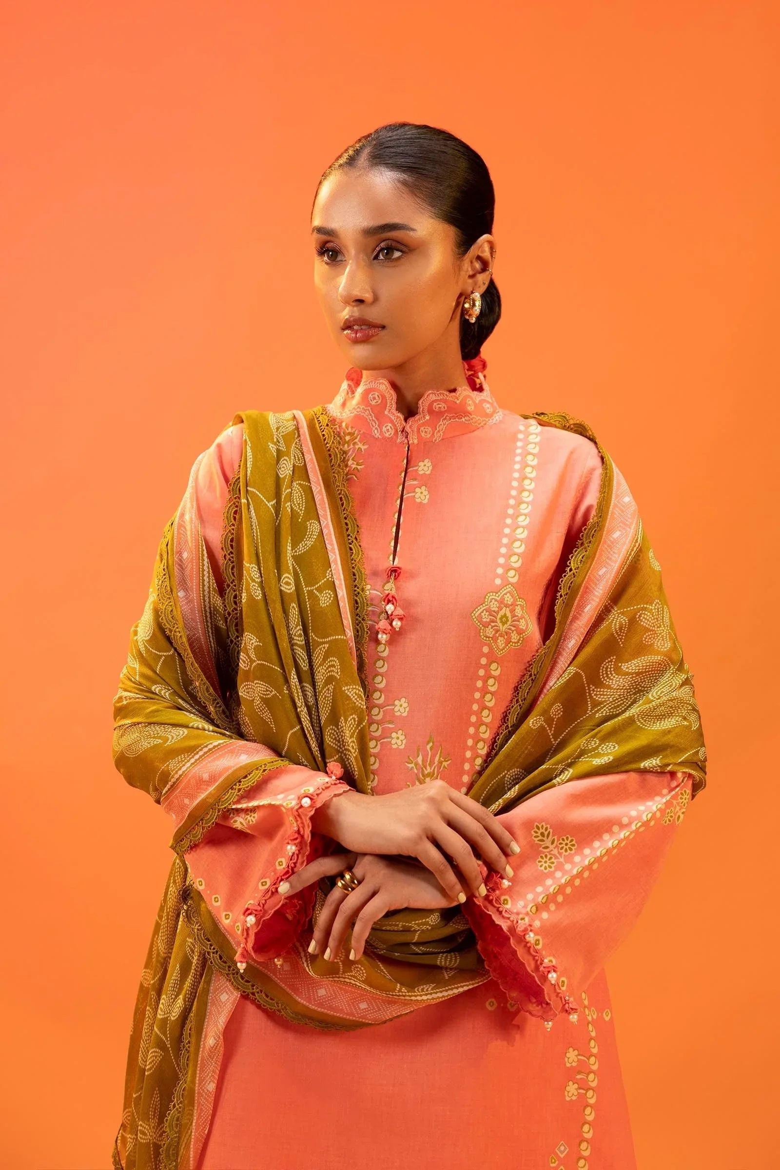 Sana Safinaz | Mahay Summer 25 | 003A - Rang-e-Khaas