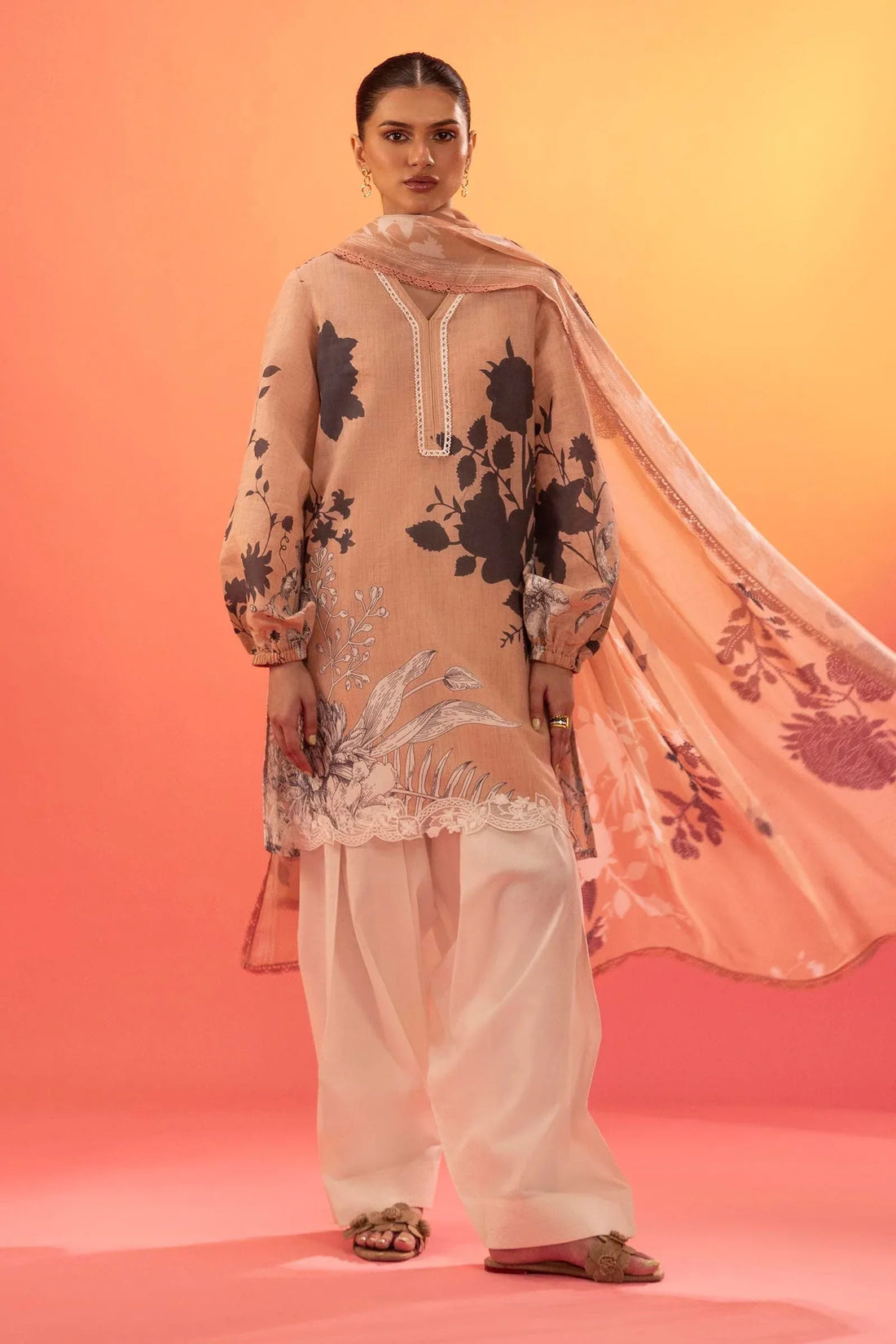 Sana Safinaz | Mahay Summer 25 | 004A - Rang-e-Khaas