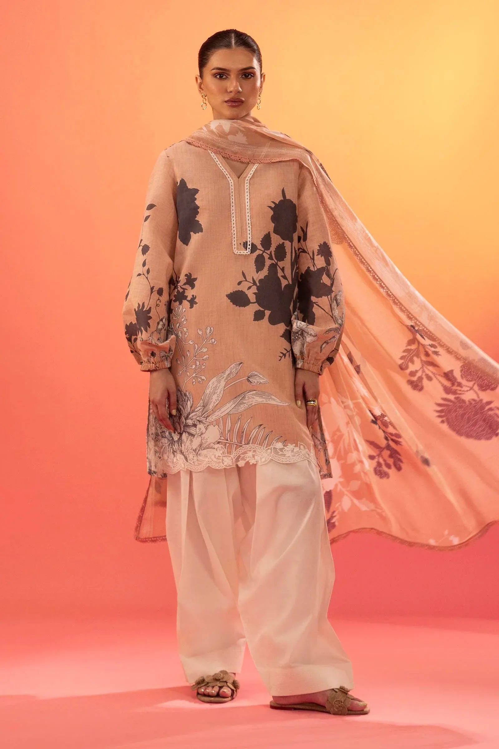 Sana Safinaz | Mahay Summer 25 | 004A - Rang-e-Khaas