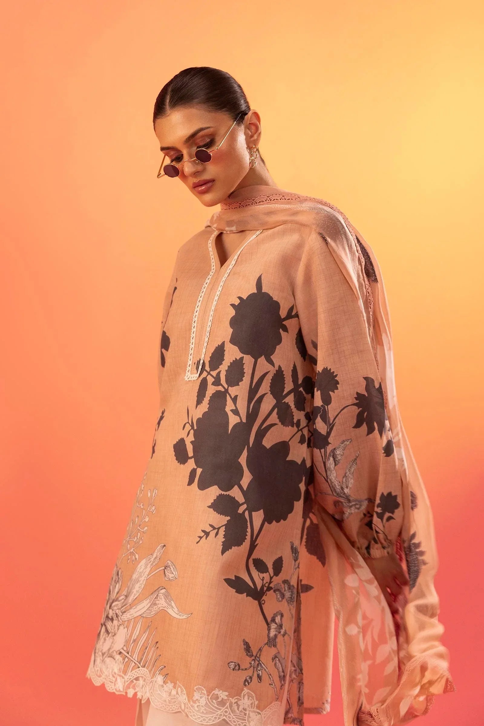 Sana Safinaz | Mahay Summer 25 | 004A - Rang-e-Khaas