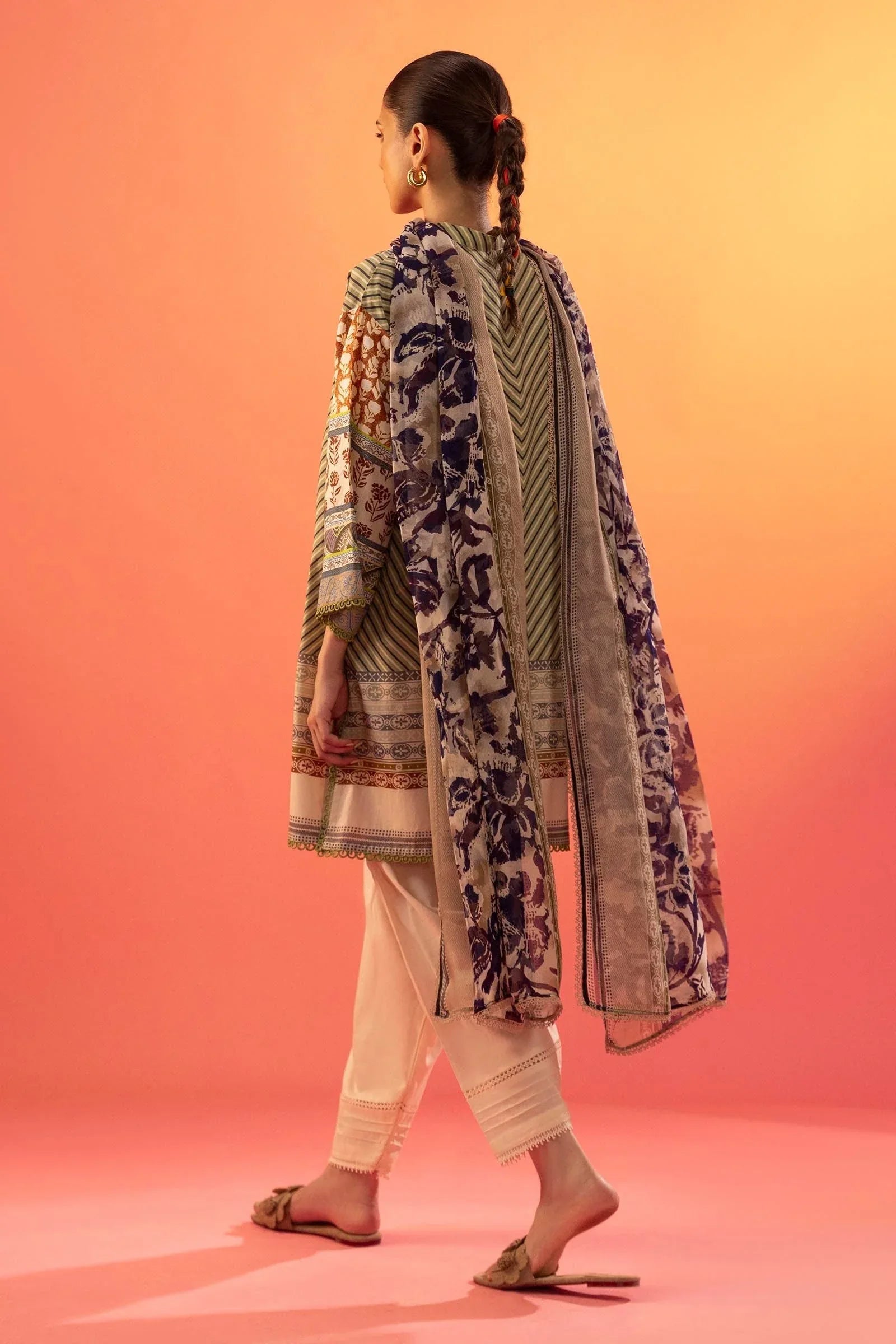 Sana Safinaz | Mahay Summer 25 | 006A - Rang-e-Khaas