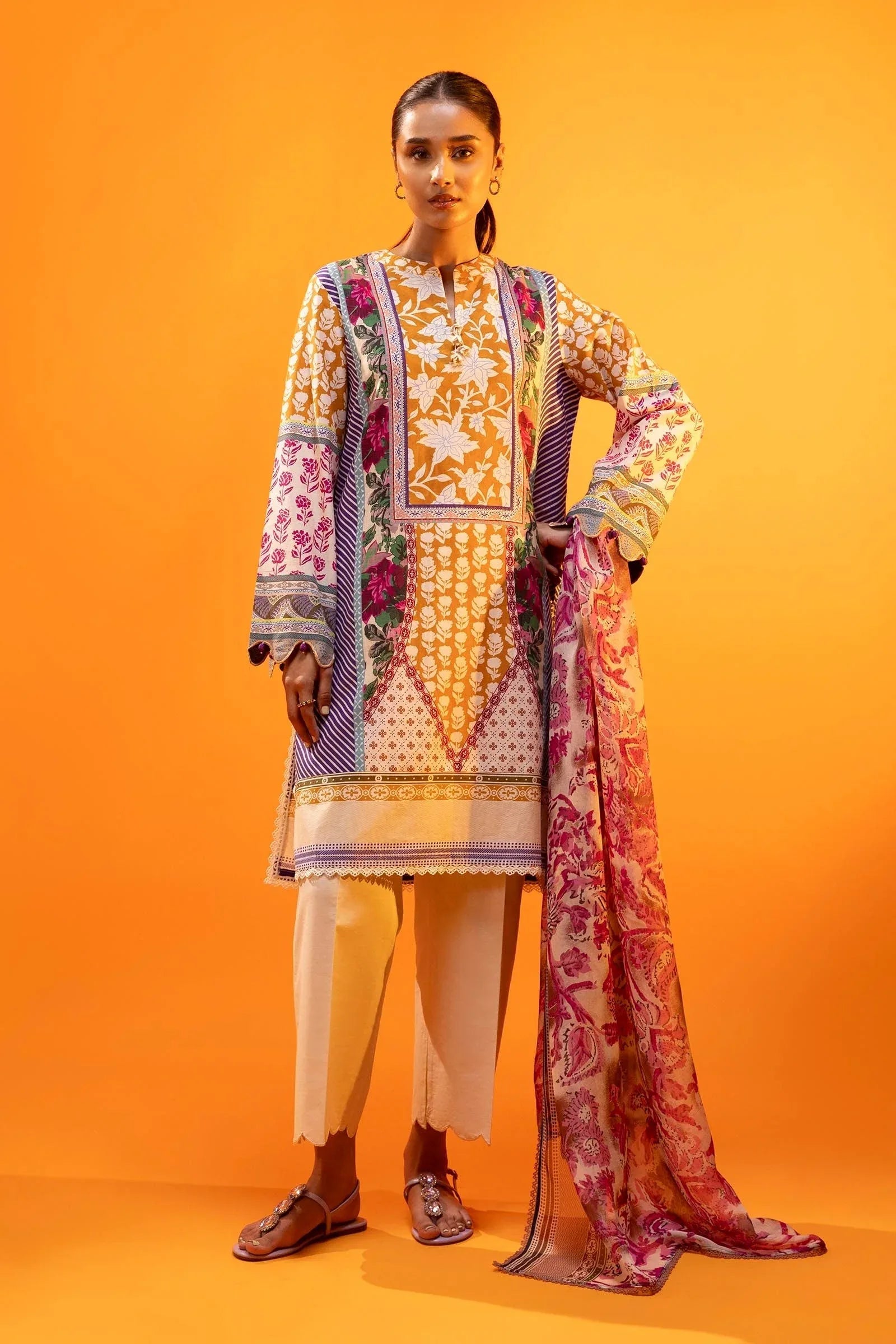Sana Safinaz | Mahay Summer 25 | 006B - Rang-e-Khaas