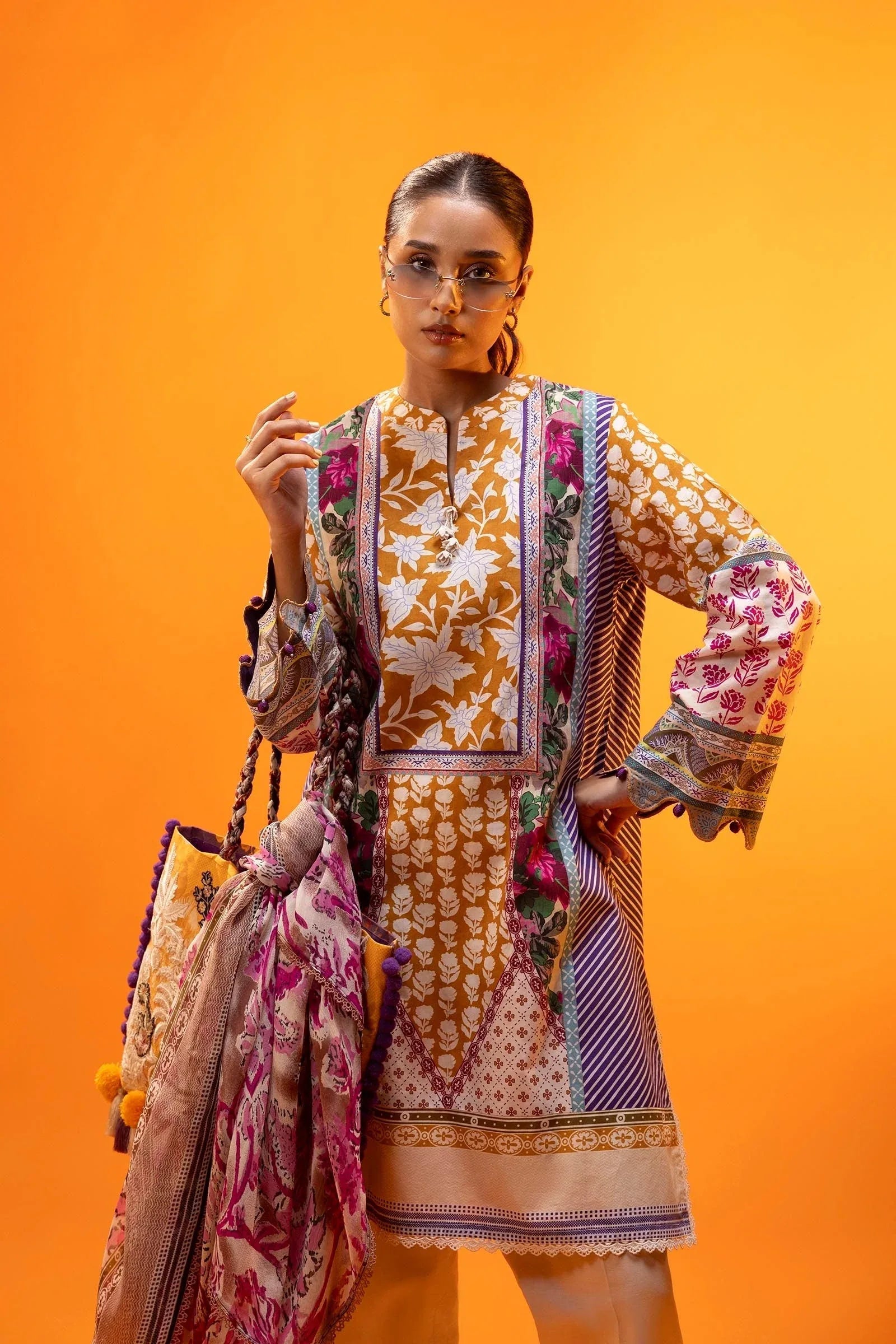 Sana Safinaz | Mahay Summer 25 | 006B - Rang-e-Khaas