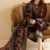 JAZMIN__Embroidered Velvet Formal VF-2038