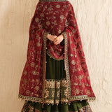 JAZMIN__Embroidered Velvet Formal VF-2036