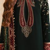 JAZMIN__Embroidered Velvet Formal VF-2034