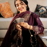 Izel | Mahveen Festive Lawn 25 | HANA