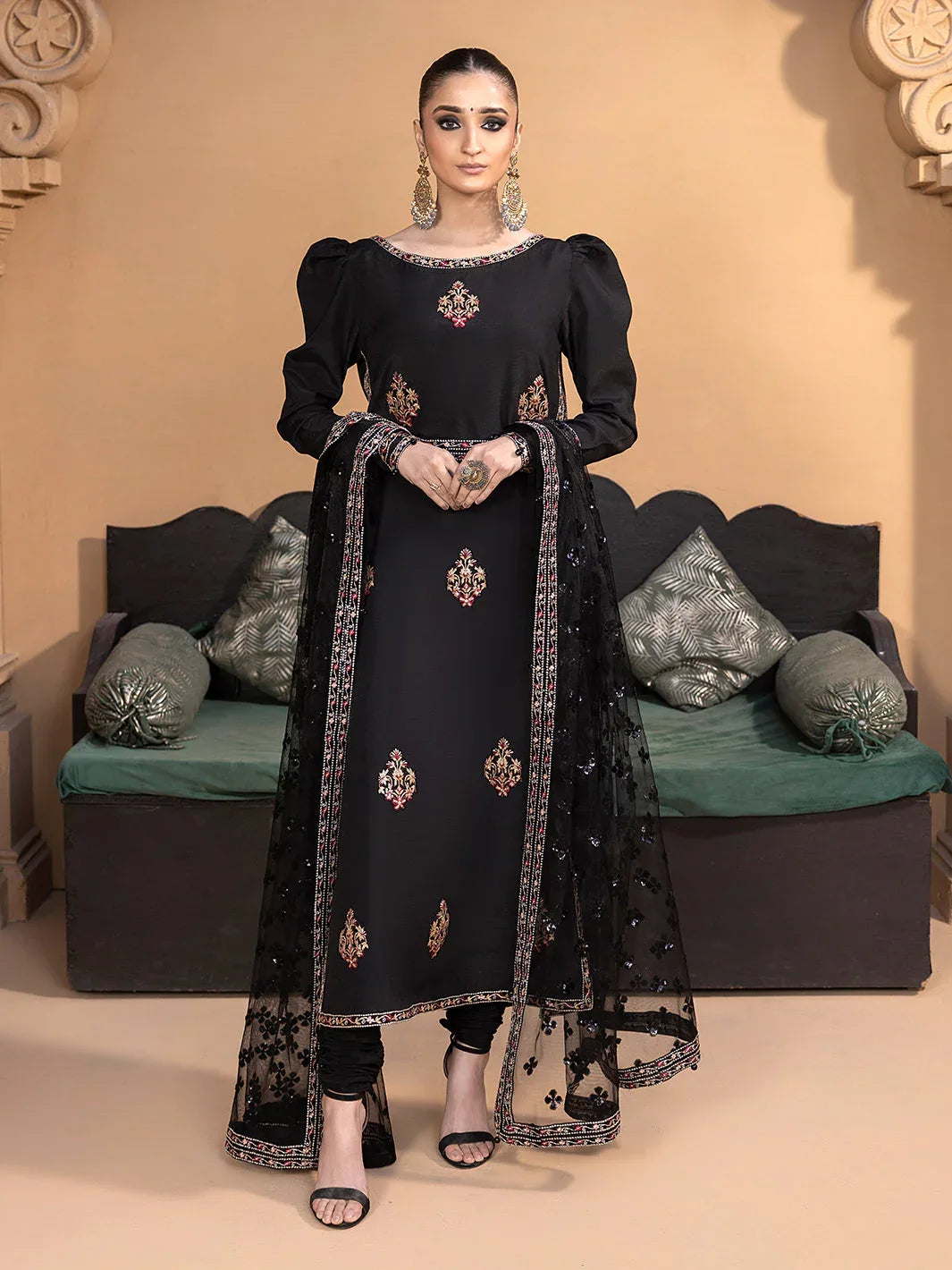 Hem Stitch | Raw Silk Edit 25 | Haya - Rang-e-Khaas
