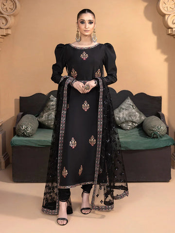 Hem Stitch | Raw Silk Edit 25 | Haya - Rang-e-Khaas