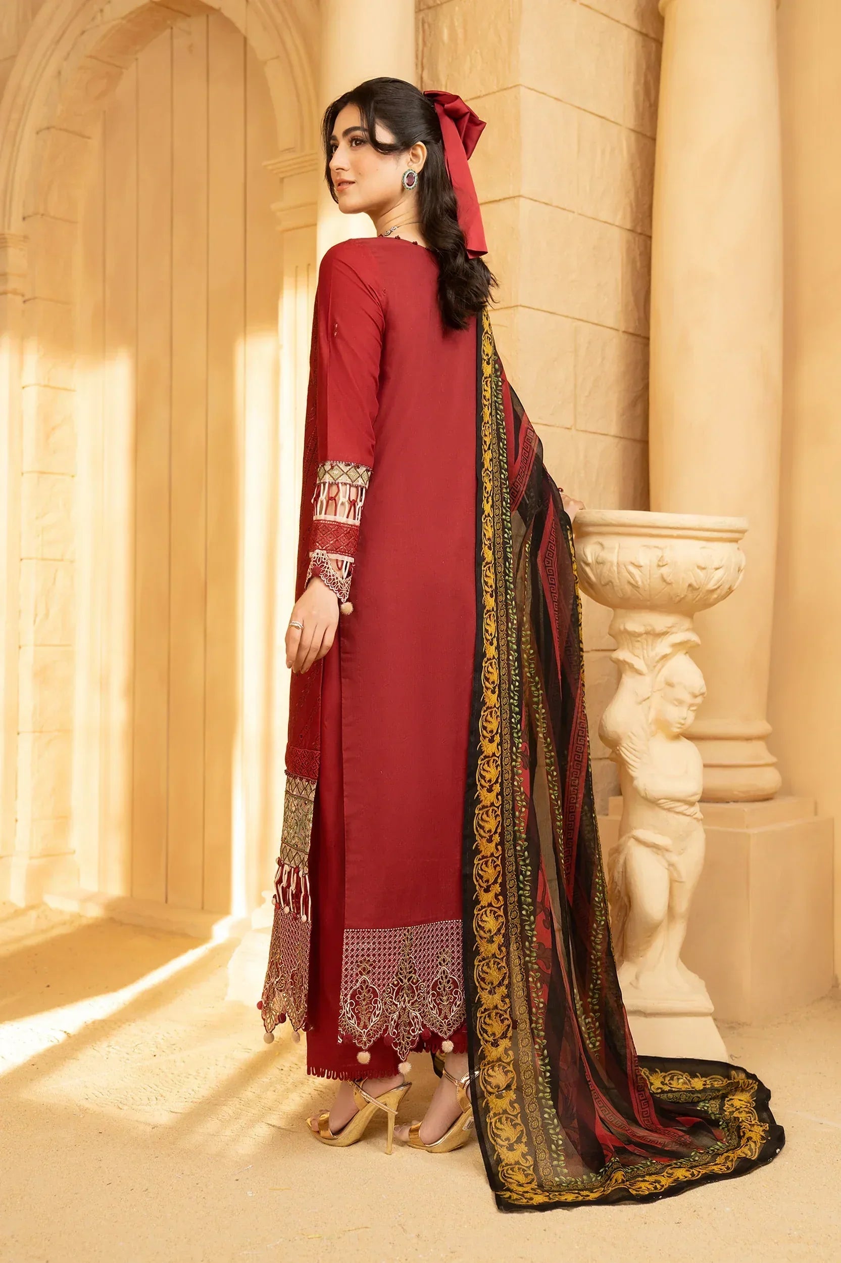 Hemstitch | Summer Luxury Lawn 24 | - Rang-e-Khaas