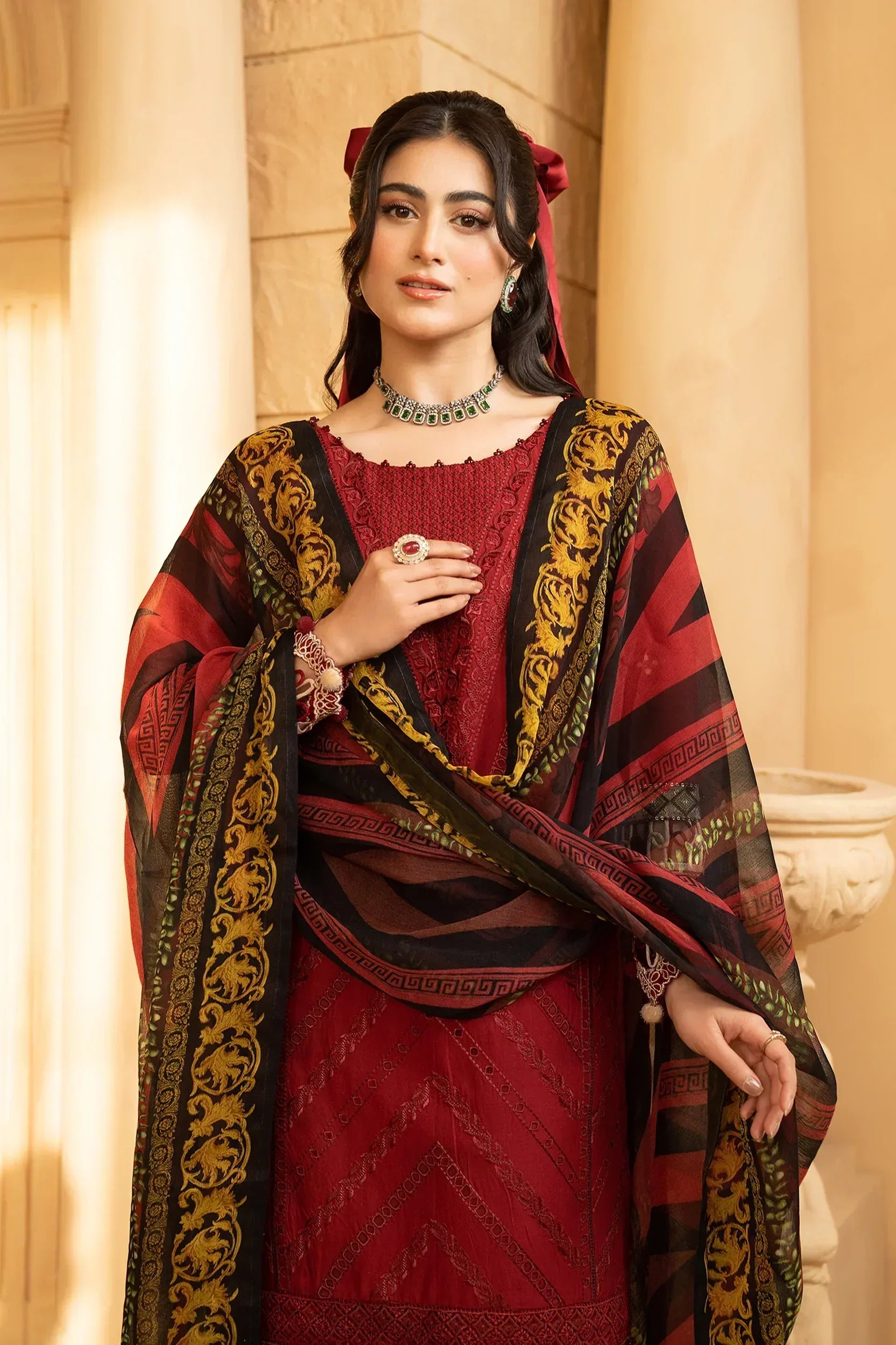 Hemstitch | Summer Luxury Lawn 24 | - Rang-e-Khaas