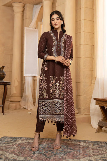 Hemstitch | Summer Luxury Lawn 24 | Mulberry - Rang-e-Khaas