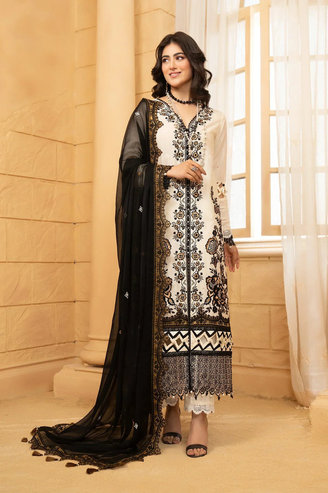 Hemstitch | Summer Luxury Lawn 24 | Prestige - Rang-e-Khaas