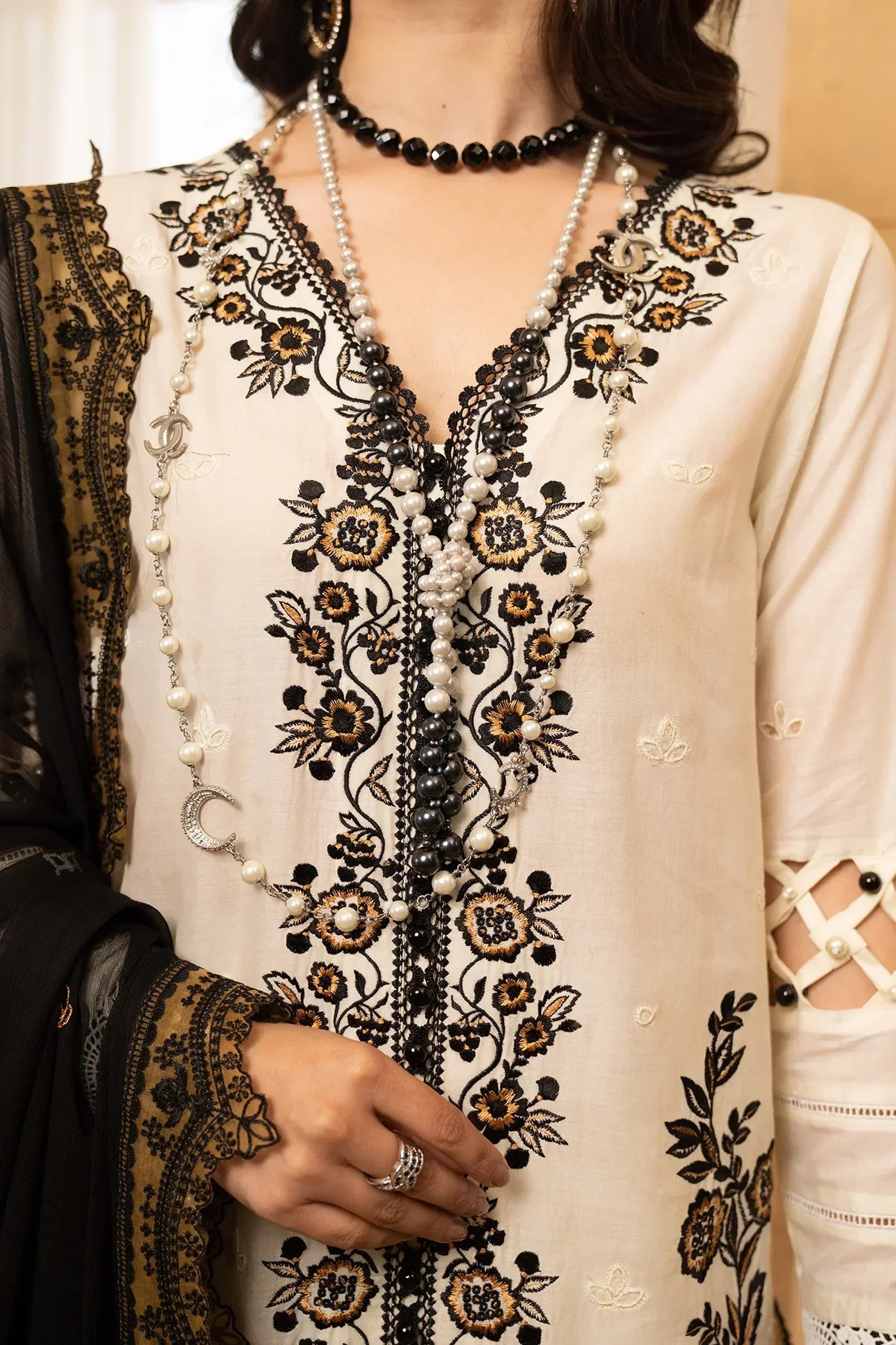 Hemstitch | Summer Luxury Lawn 24 | Prestige - Rang-e-Khaas