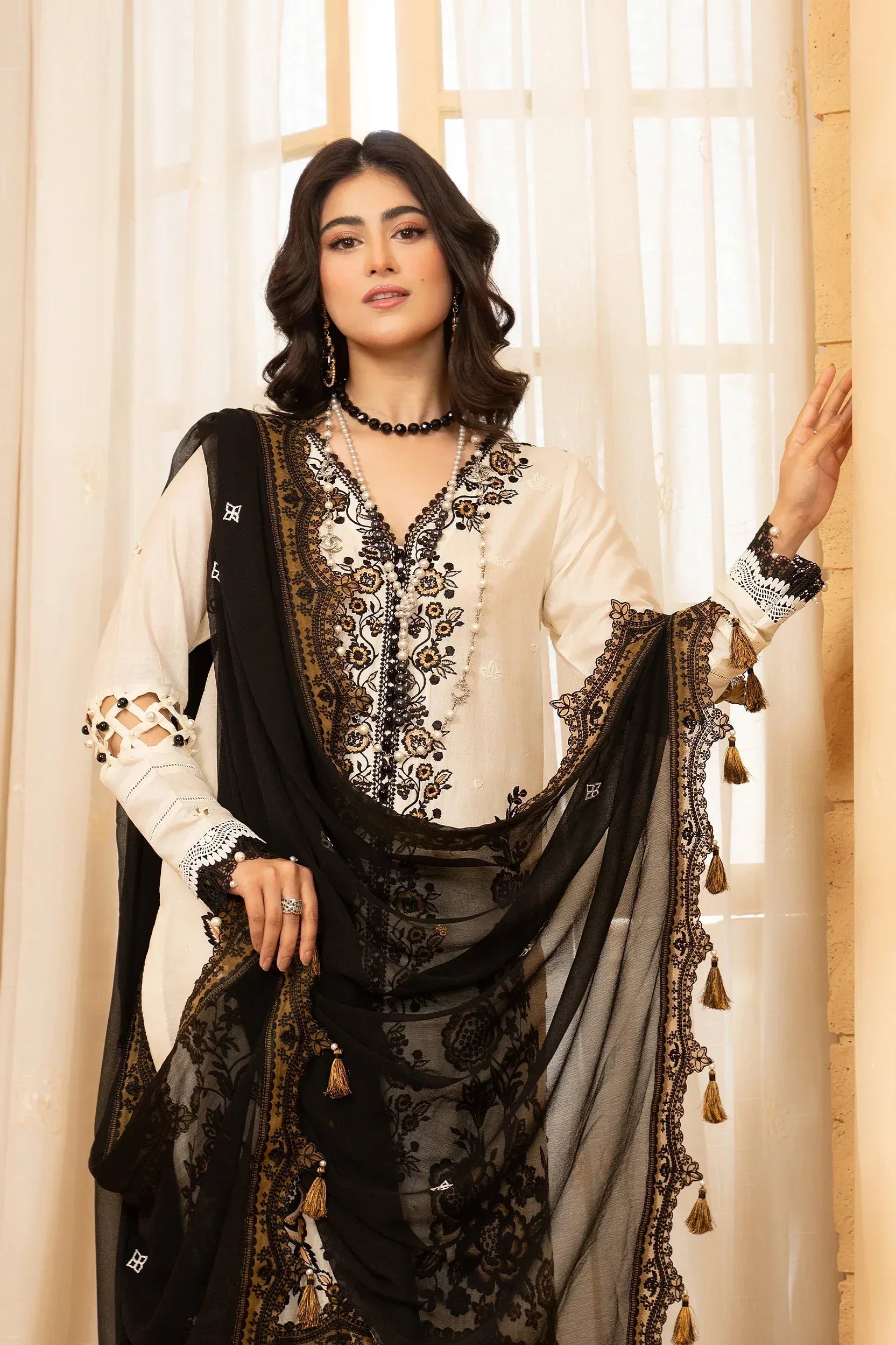 Hemstitch | Summer Luxury Lawn 24 | Prestige - Rang-e-Khaas