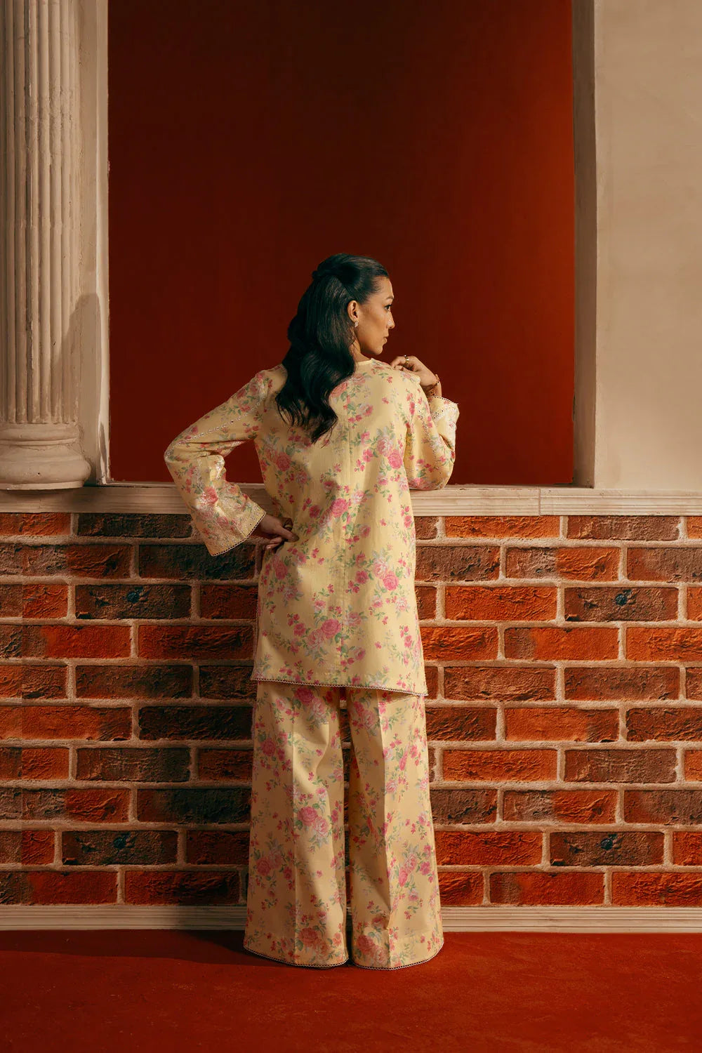 Saira Rizwan | Joolie Co ords | YELLOW-JBP25-01 - Rang-e-Khaas